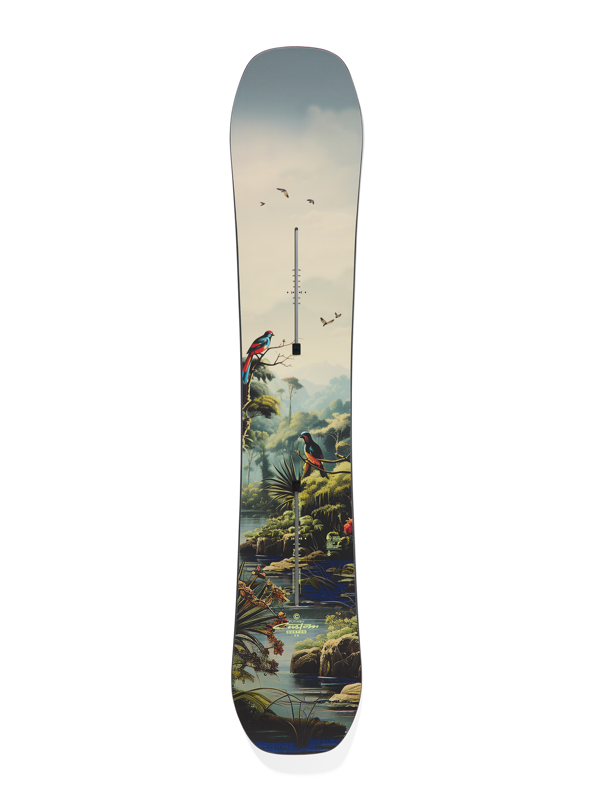 Snowboard Burton Custom Flying V - multicolor (jungle)