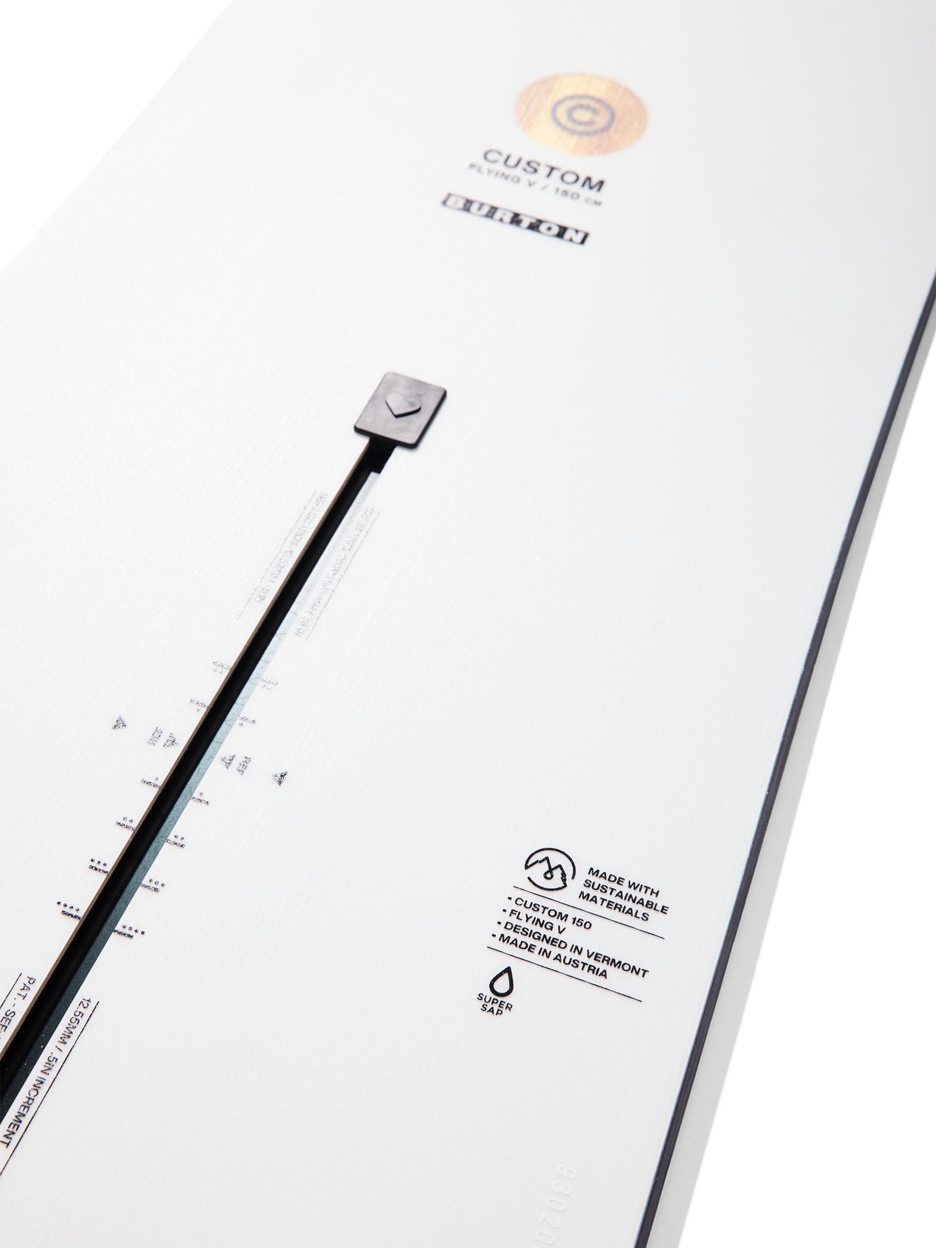 Pentru bărbați Snowboard Burton Custom Flying V (white)