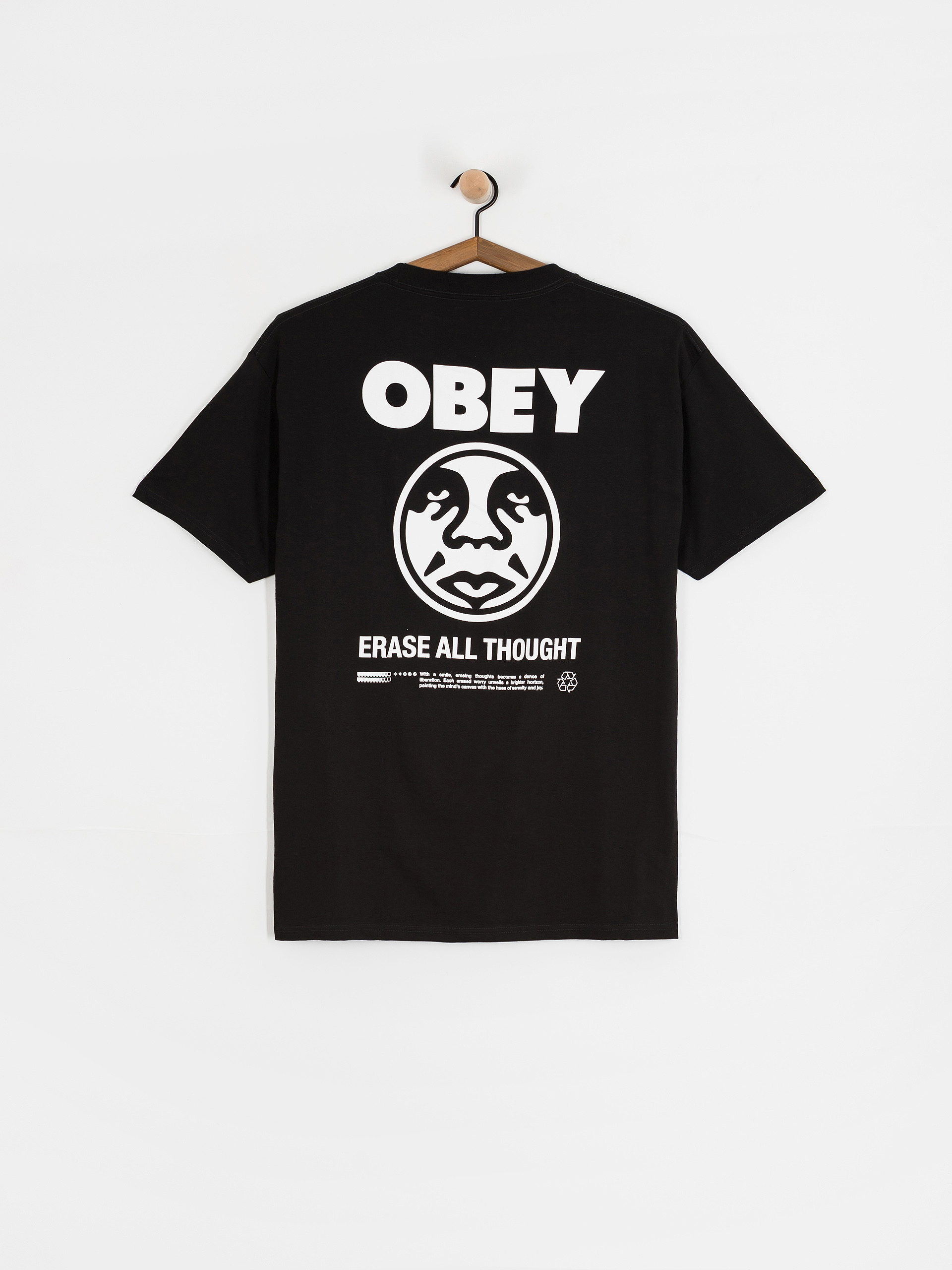 Tricou OBEY Obey Erase All Thought (black)