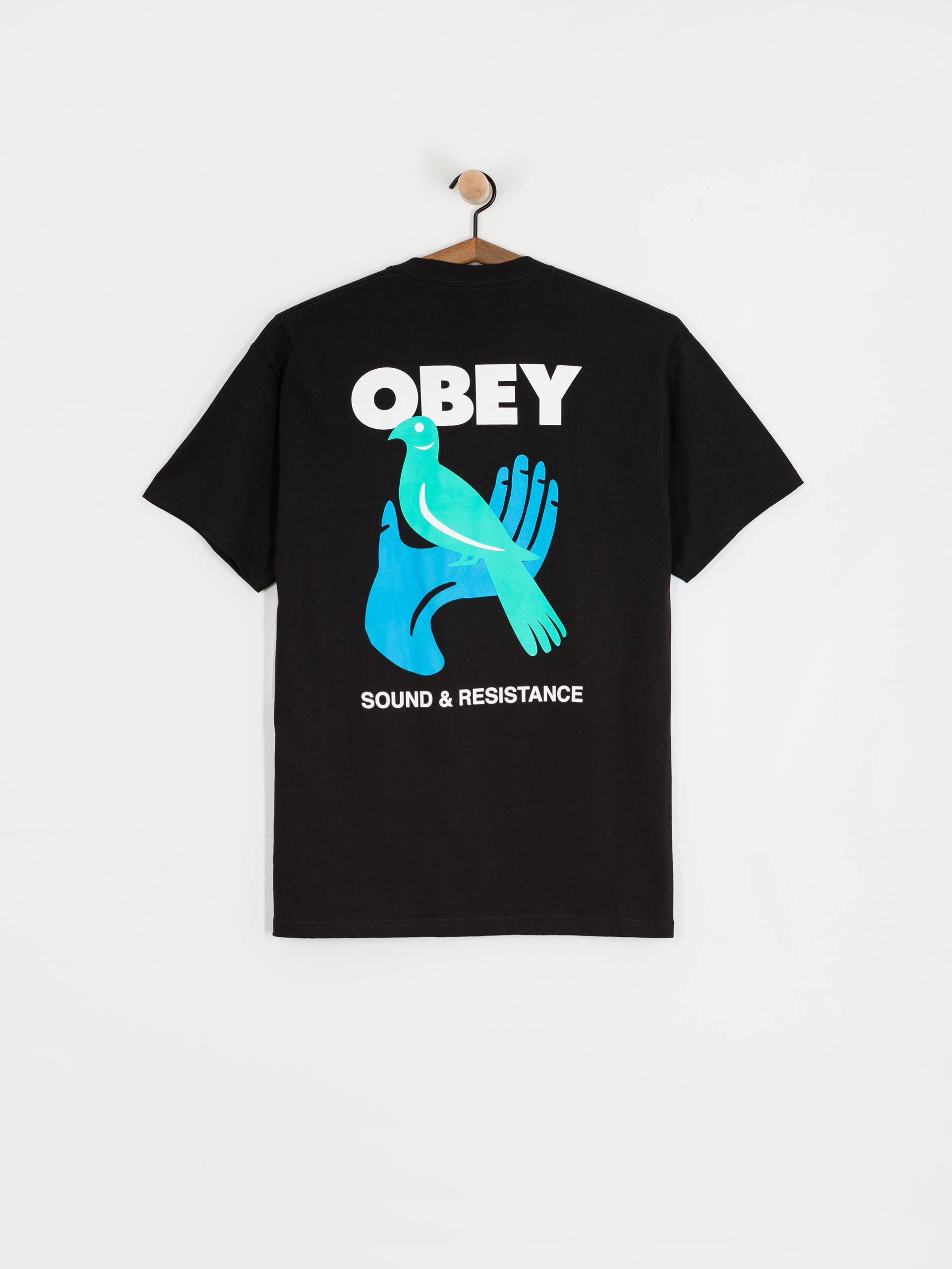 Tricou OBEY Obey Sound & Resistance Bird