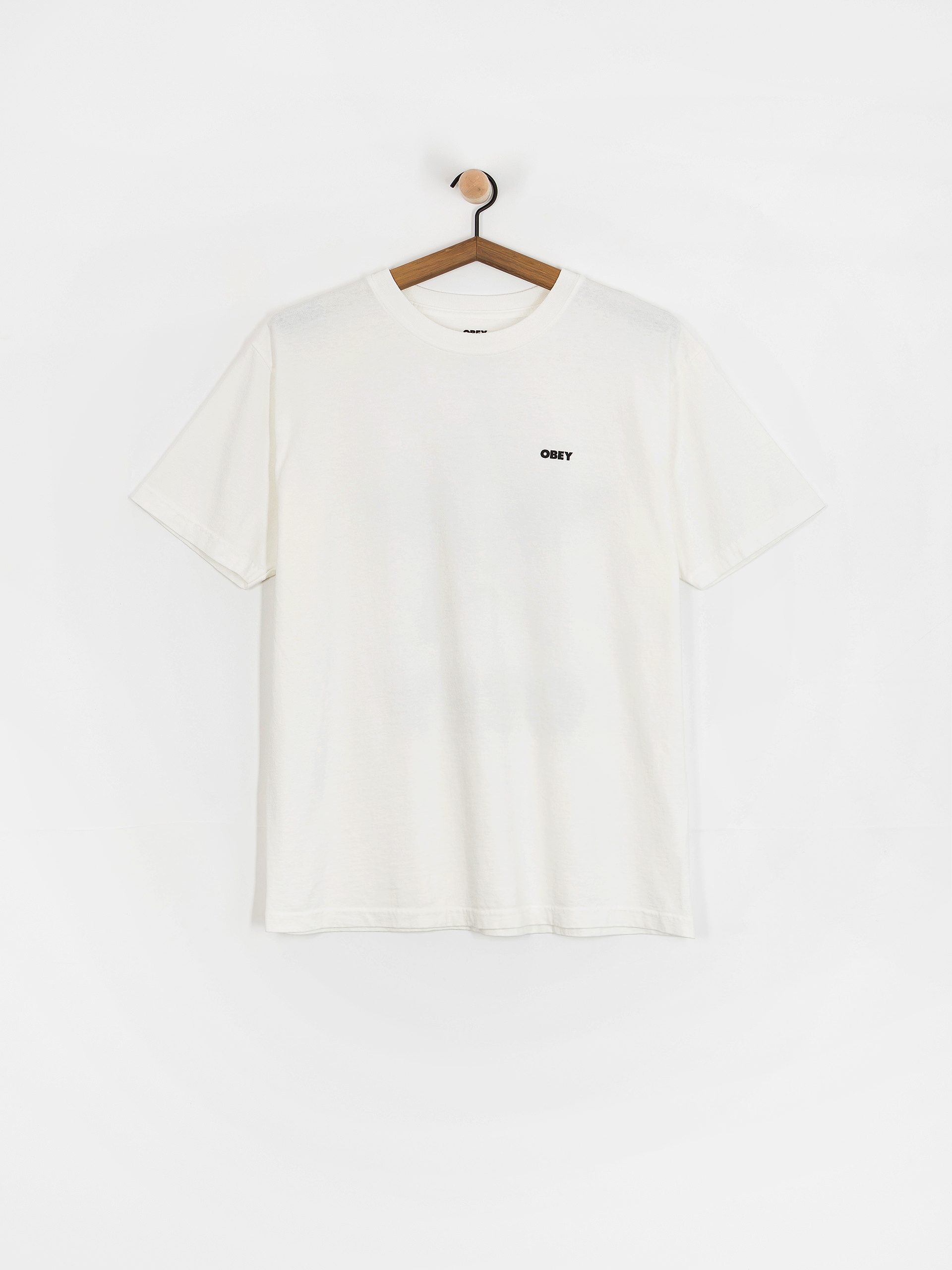 Tricou OBEY Obey Bold Star (pigmnet vintage white)