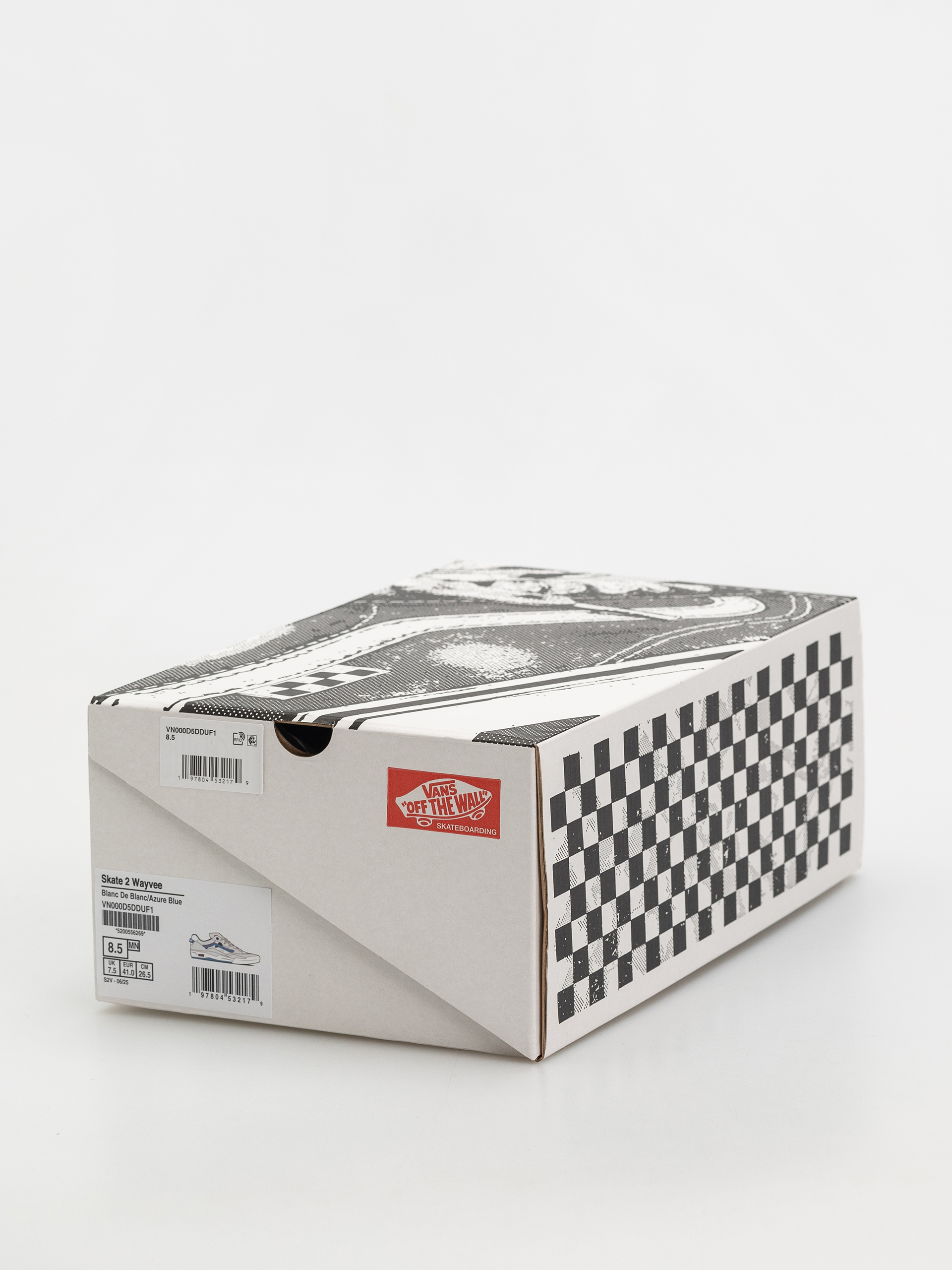 Pantofi Vans Skate 2 Wayvee (blanc de blanc/azure blue)