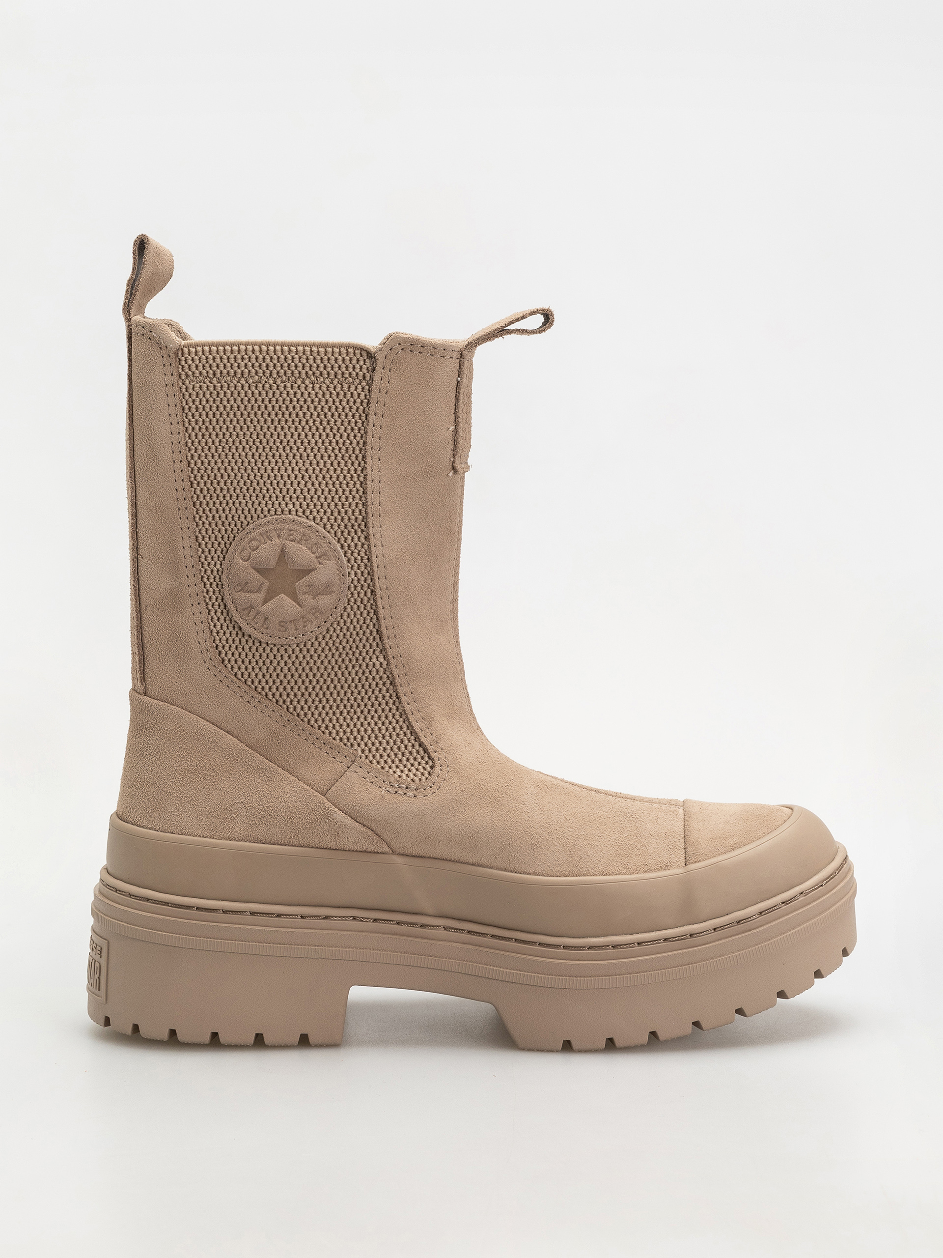 Pantofi Converse Chuck Taylor All Star Lugged Heel Chelsea Wmn (sand/chocolate)