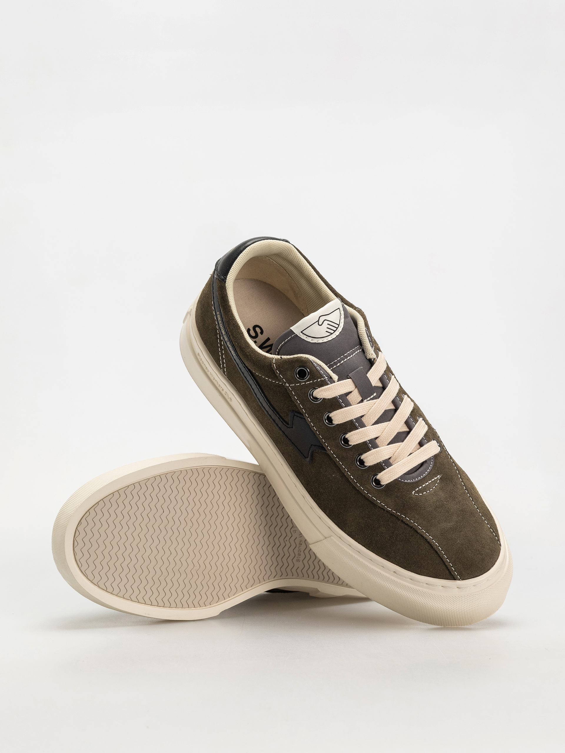 Pantofi Stepney Workers Club Dellow S-Strike (suede woodland)
