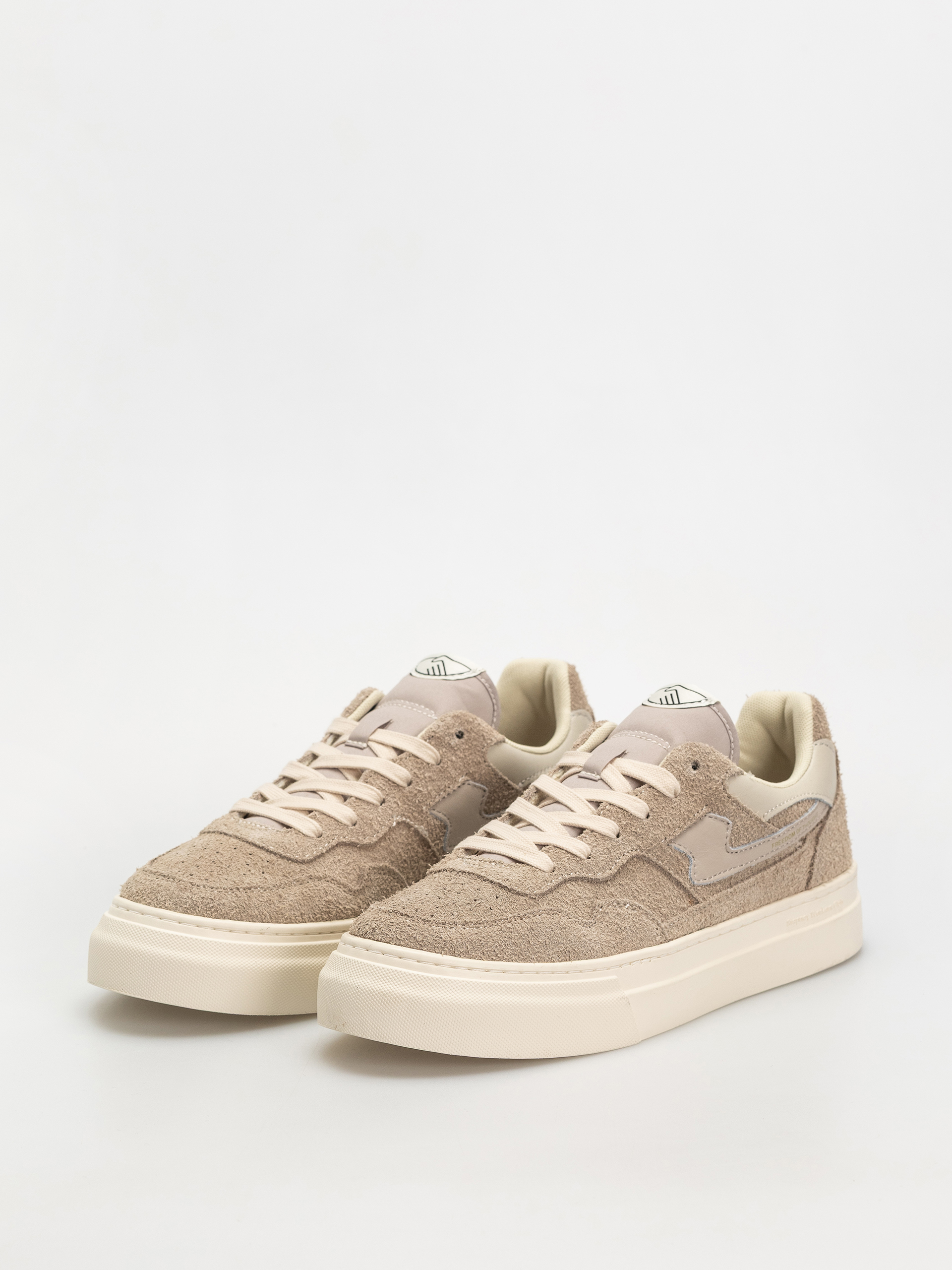 Pantofi Stepney Workers Club Pearl S-Strike (raw suede taupe)