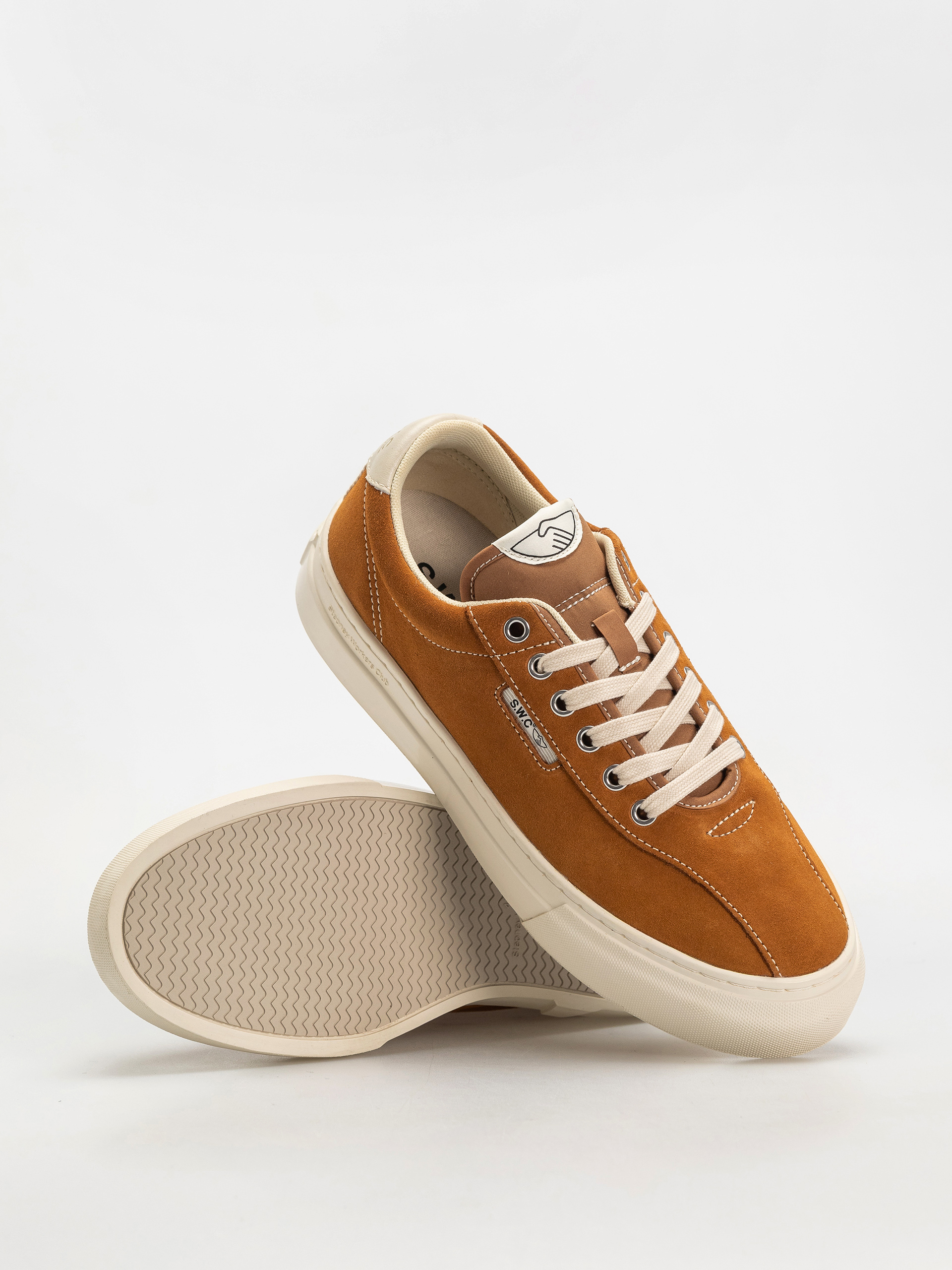 Pantofi Stepney Workers Club Dellow 02 (suede tan)