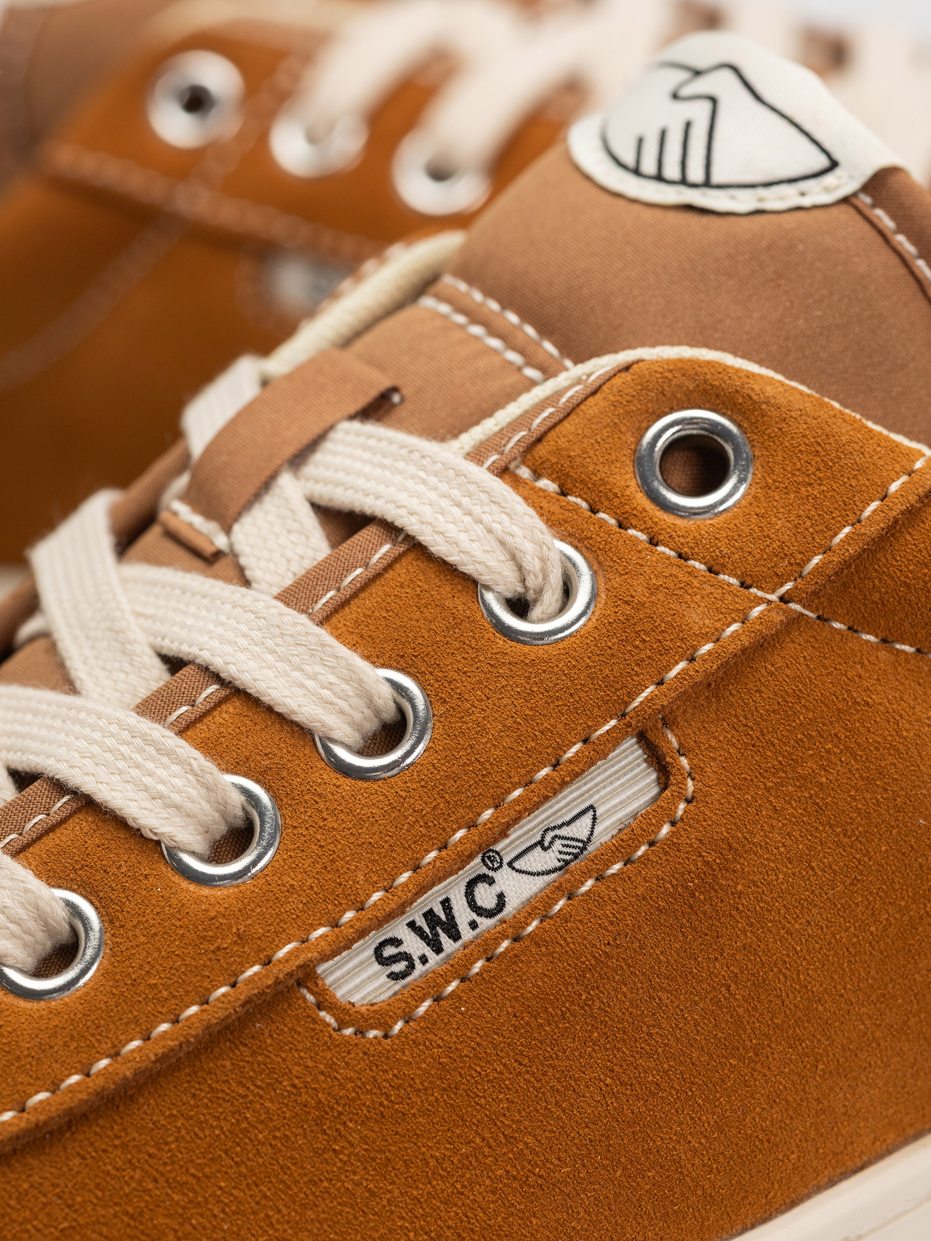 Pantofi Stepney Workers Club Dellow 02 (suede tan)