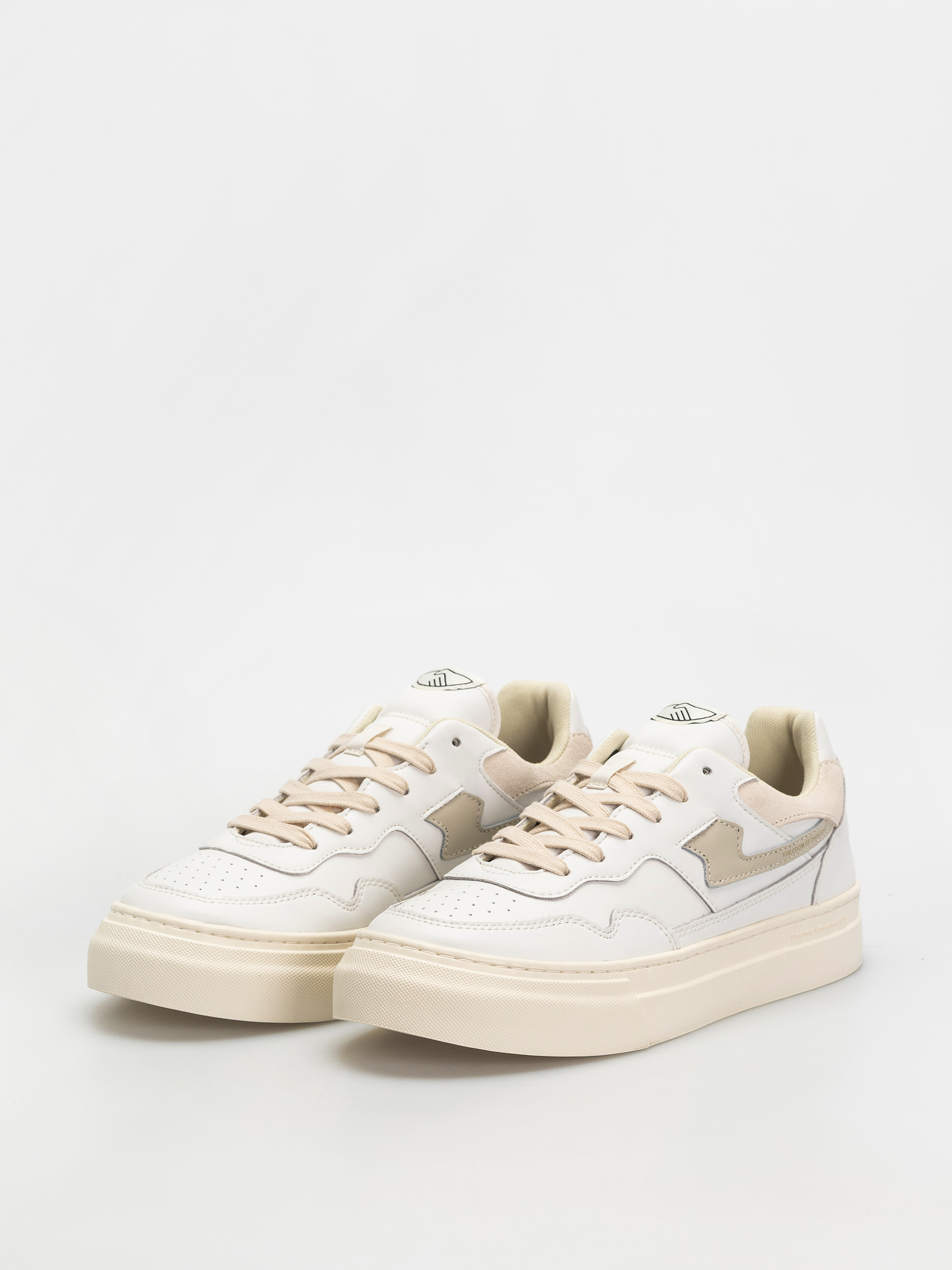 Pantofi Stepney Workers Club Pearl S-Strike (leather white putty)