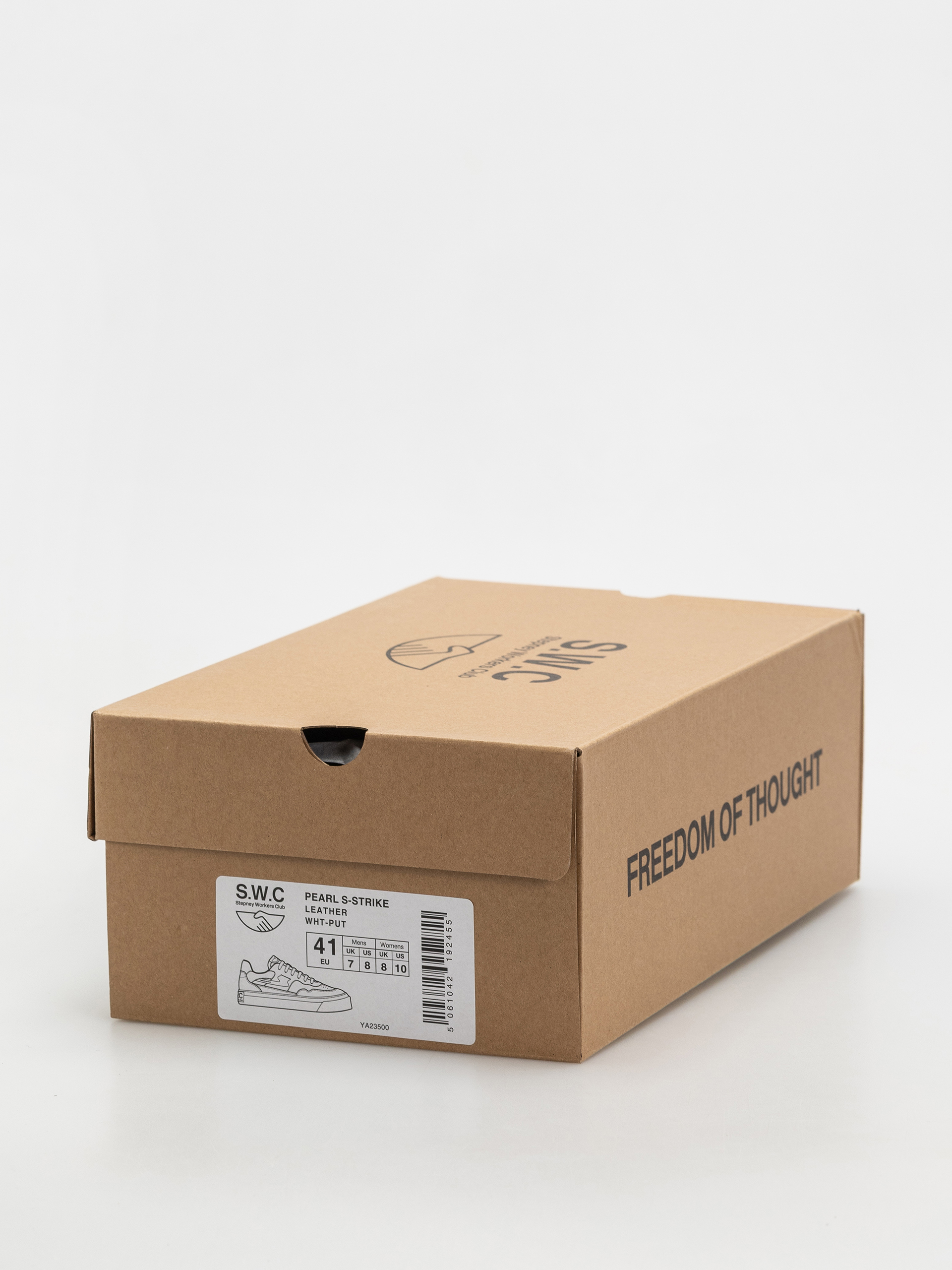 Pantofi Stepney Workers Club Pearl S-Strike (leather white putty)