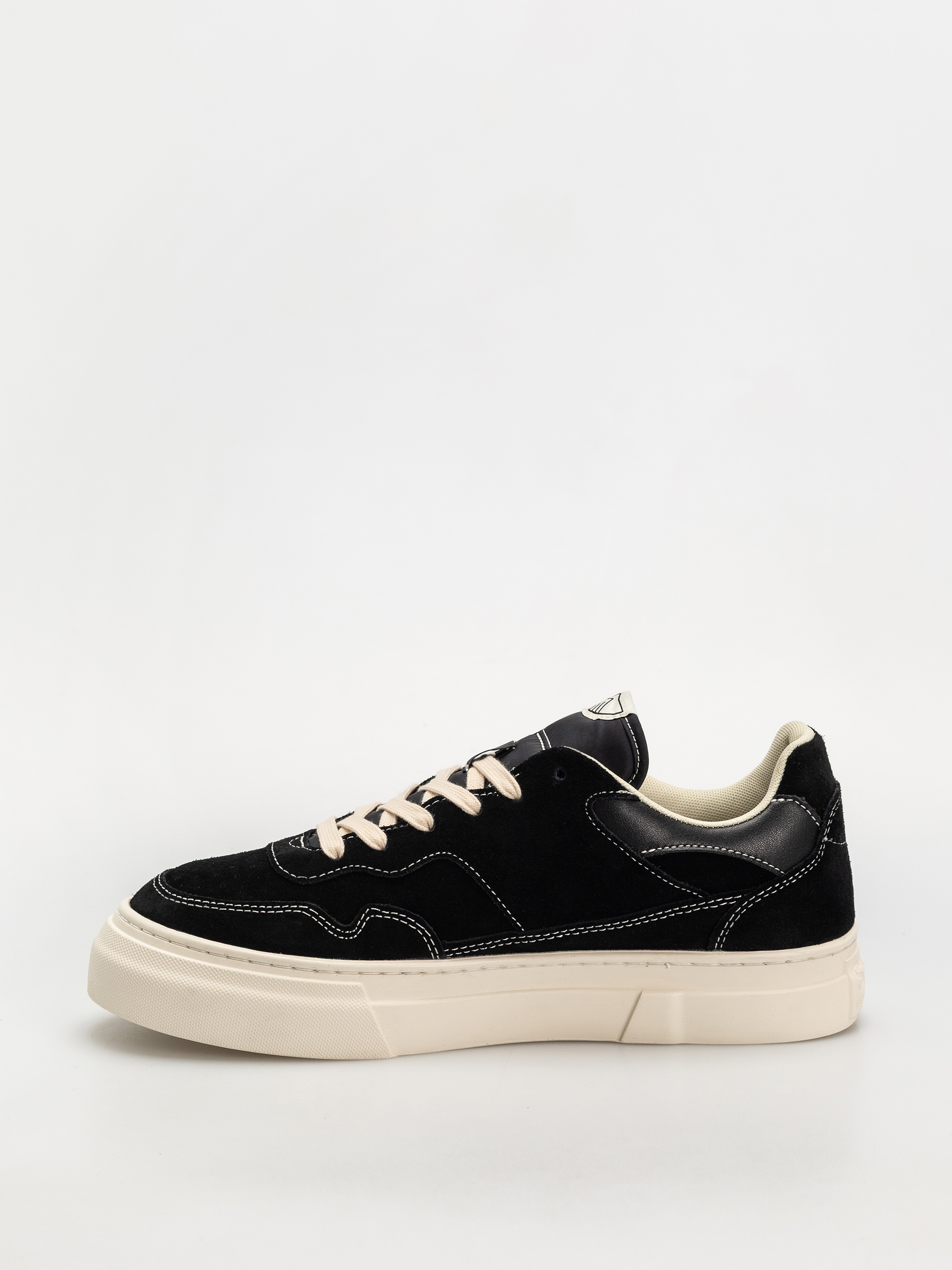 Pantofi Stepney Workers Club Pearl (suede black)