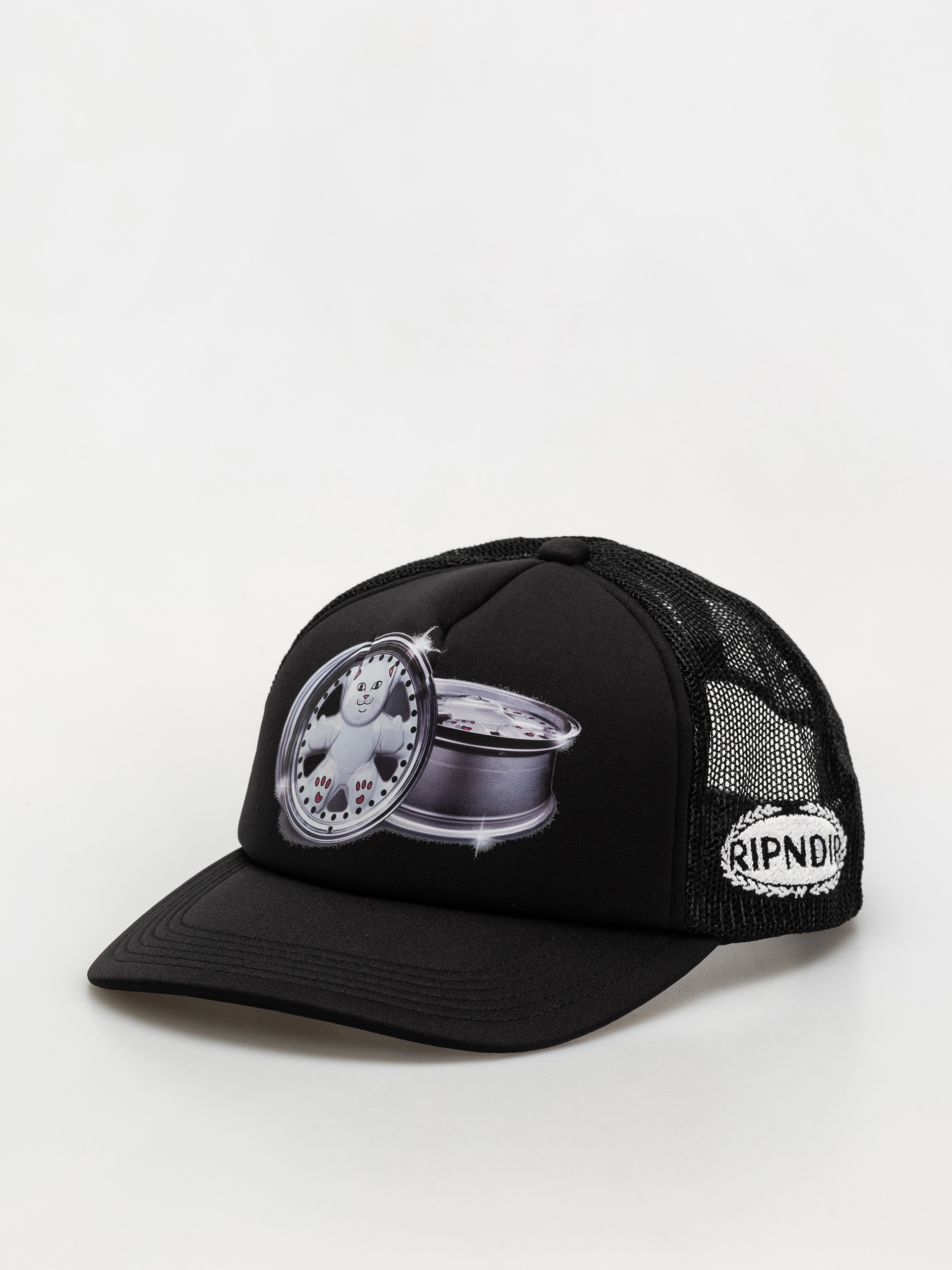 Șapcă RipNDip Nerm Wheels Trucker (black)