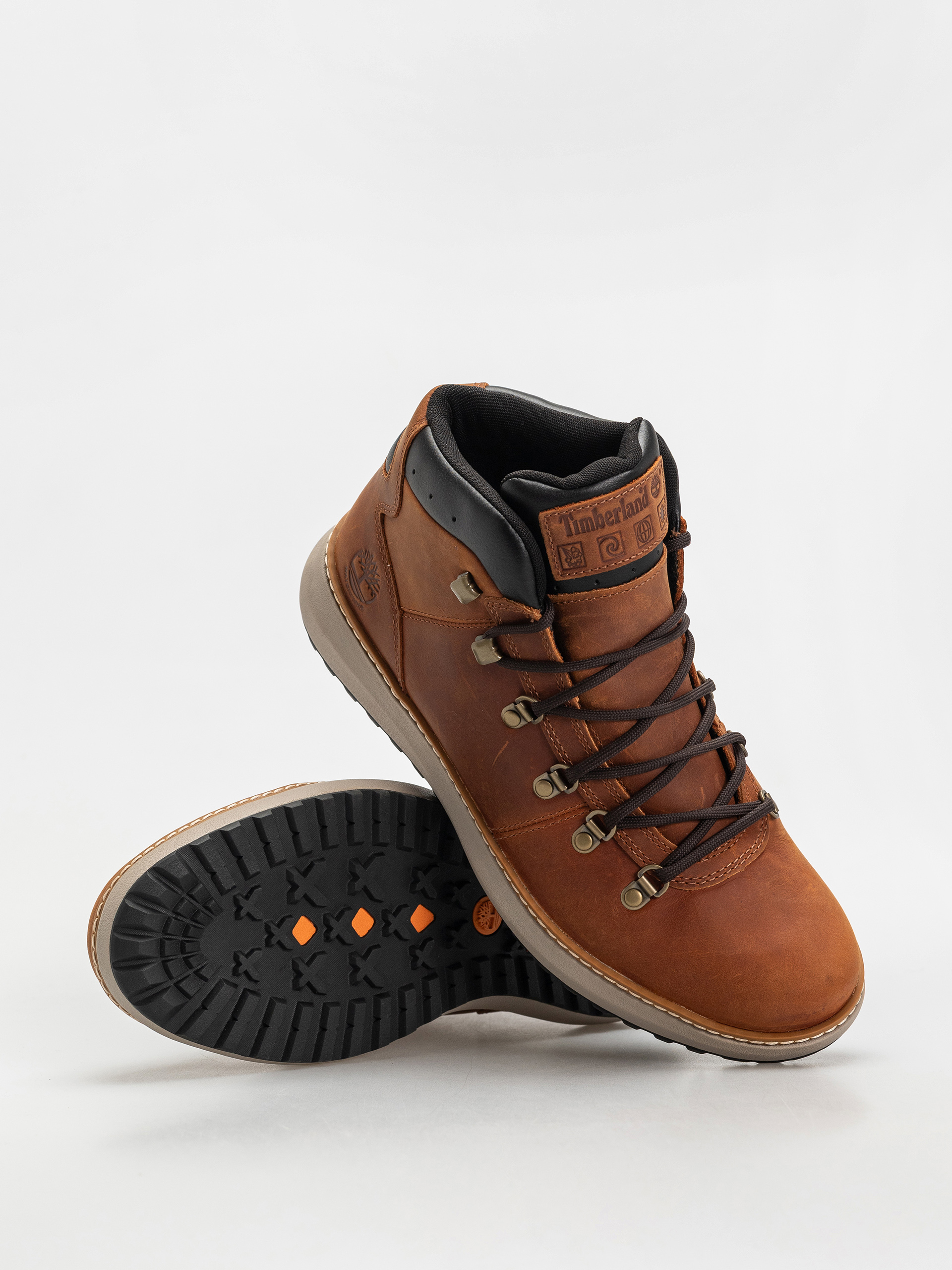 Pantofi de iarnă Timberland Hudson Road (rust full grain)