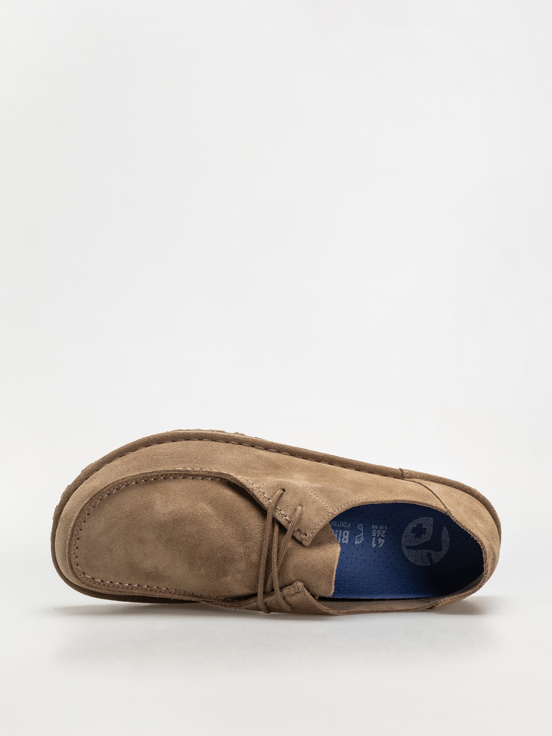 Șlapi Birkenstock Utti Lace Suede Leather Regular (gray taupe)