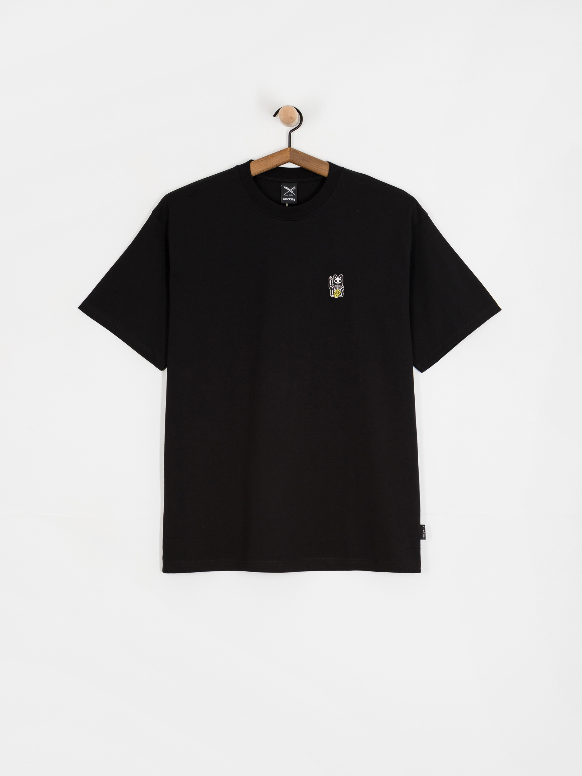 Tricou Iriedaily Bone Cat (black)