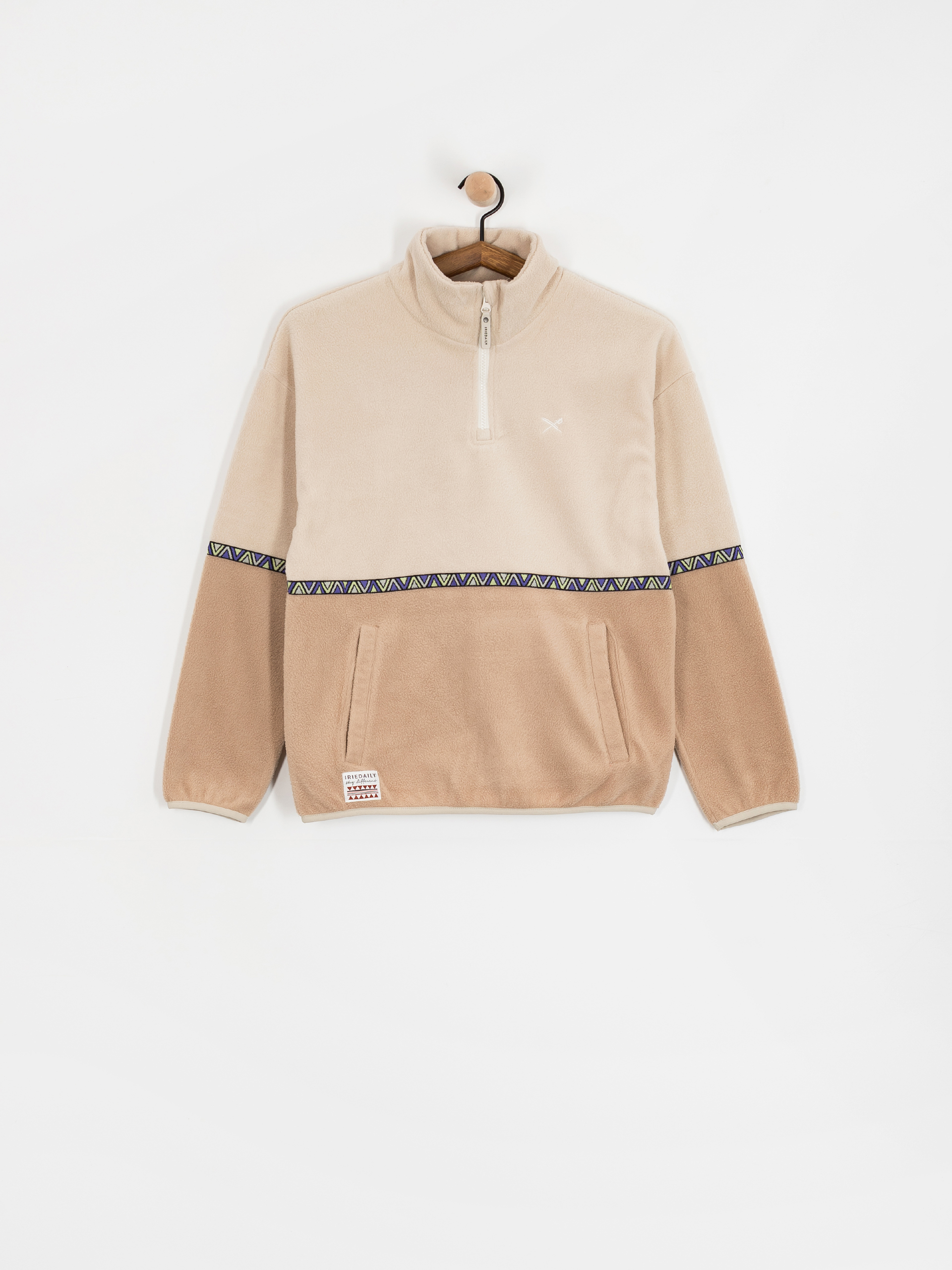 Pentru femei Hanorac din fleece Iriedaily Holina (khaki)