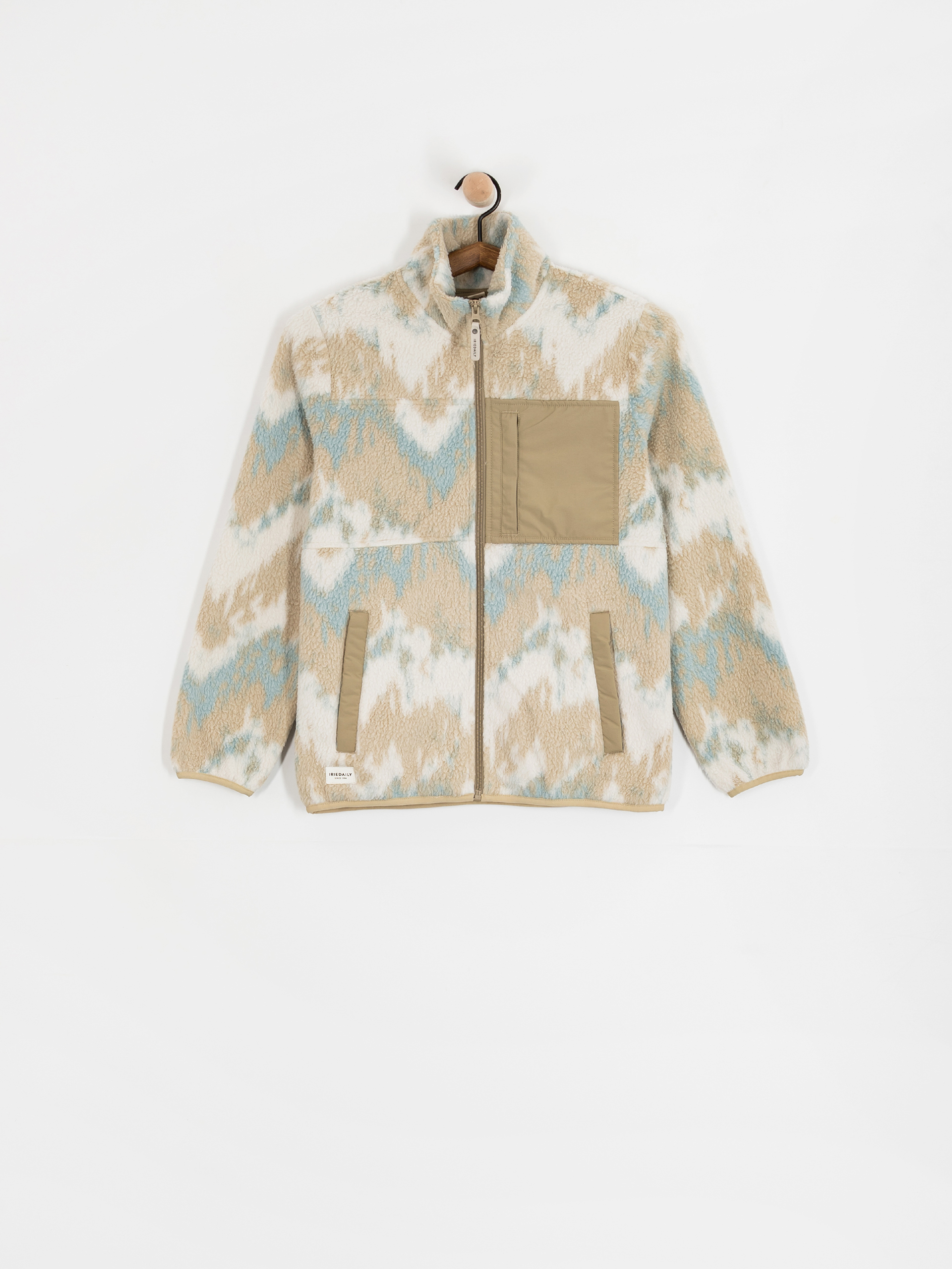 Geacă Iriedaily Arkta Teddy 2 Wmn (khaki grey)