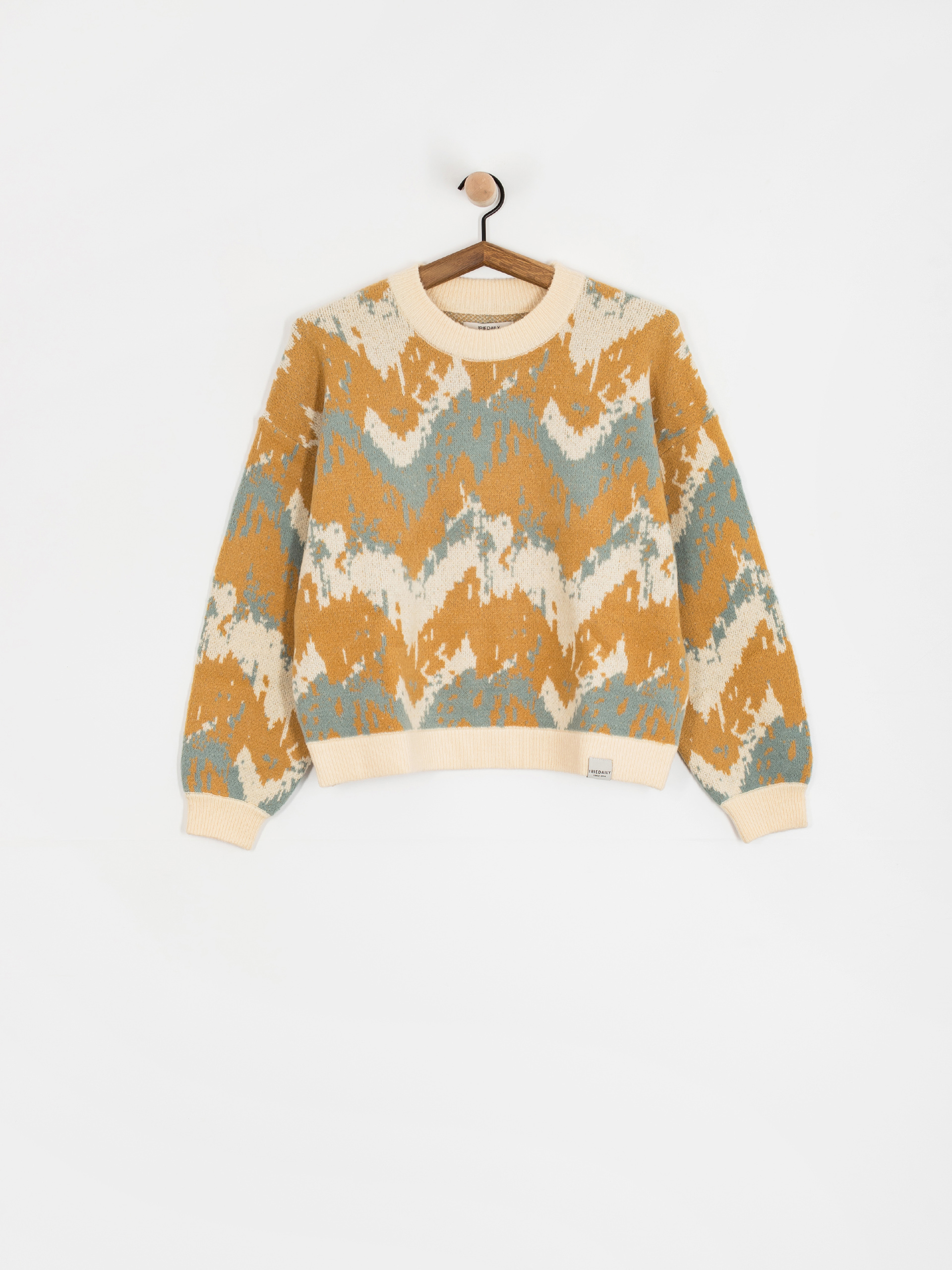 Pulover Iriedaily Boxy Fluff Wmn (khaki grey)