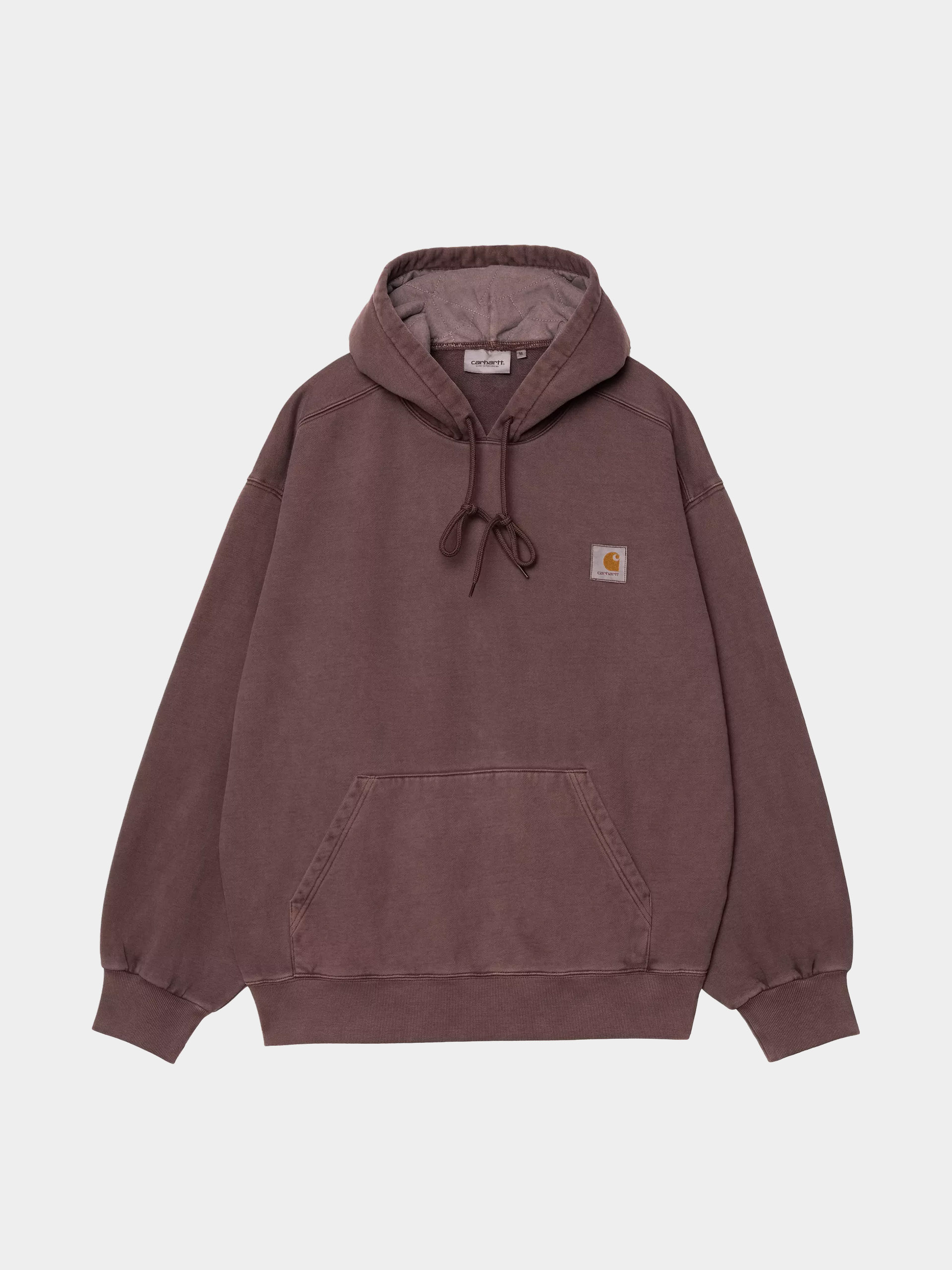 Hanorac cu glugă Carhartt WIP Vista HD (palisander/garment dyed)