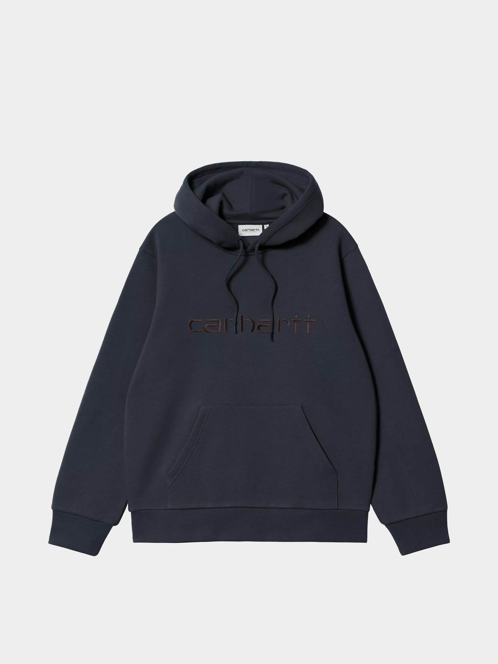 Hanorac cu glugă Carhartt WIP Carhartt HD (deep night/palisander)