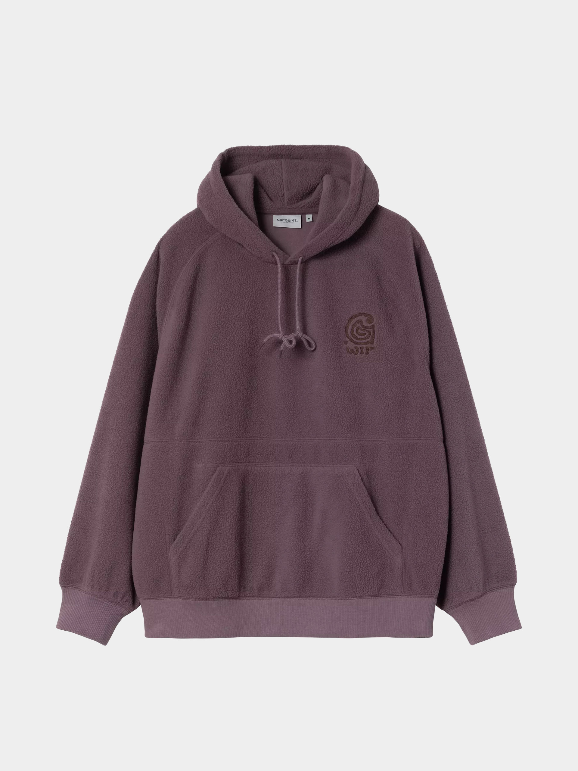 Hanorac cu glugă Carhartt WIP Helix HD (phlox/palisander)
