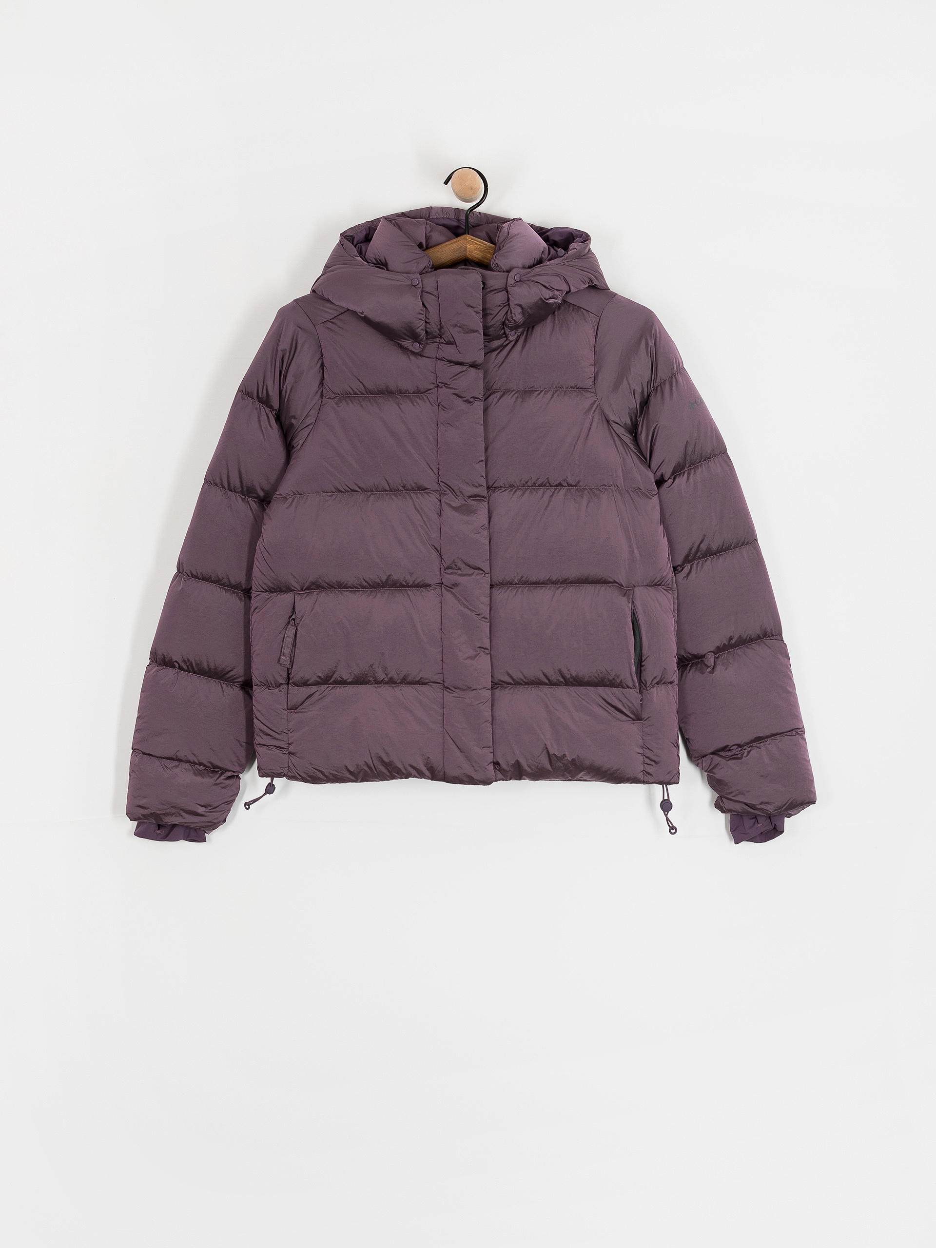 Geacu0103 Columbia Amaze Puff Hooded Wmn (fig high shine)