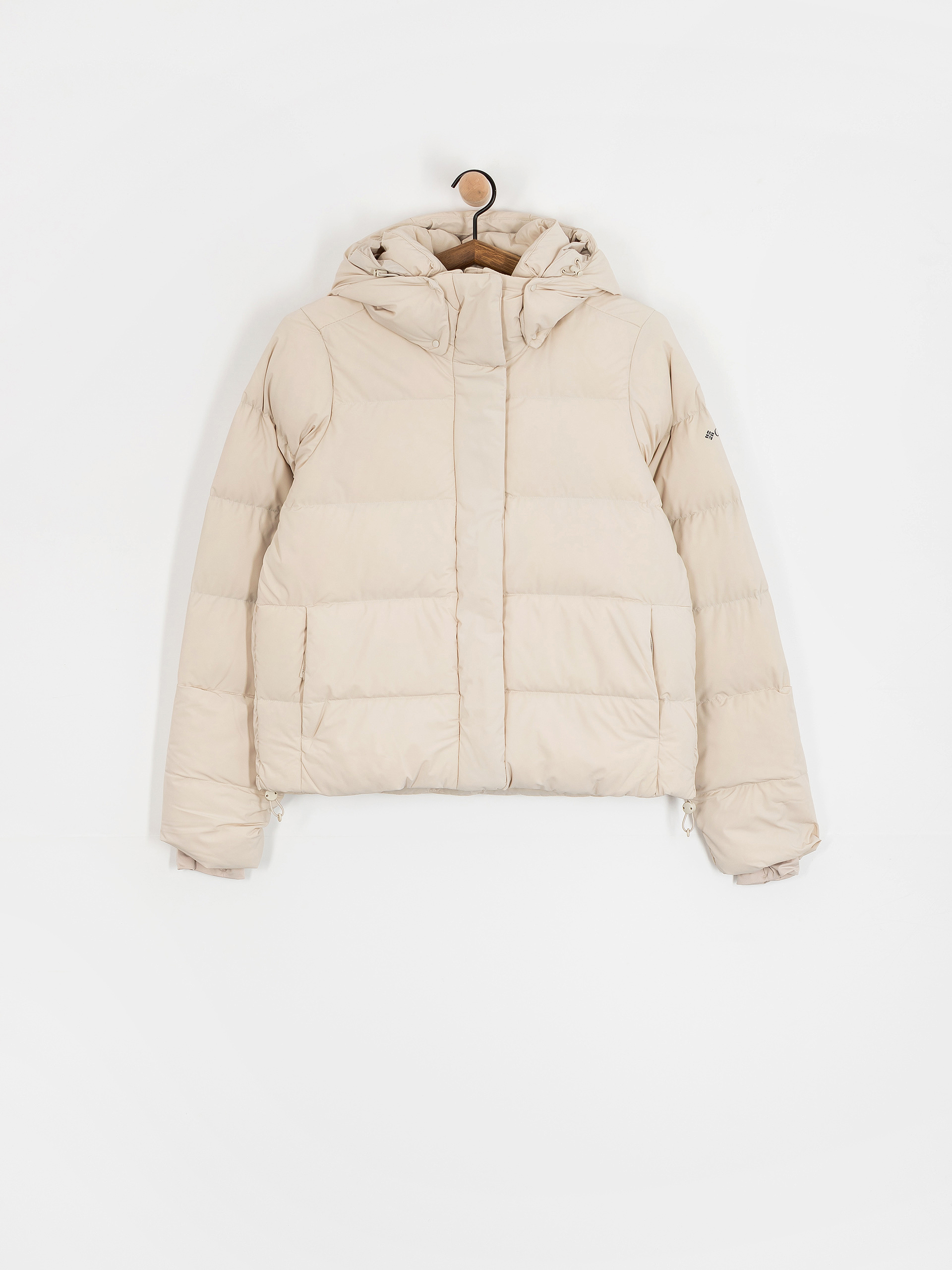 Geacă Columbia Amaze Puff Hooded Wmn (dark stone)