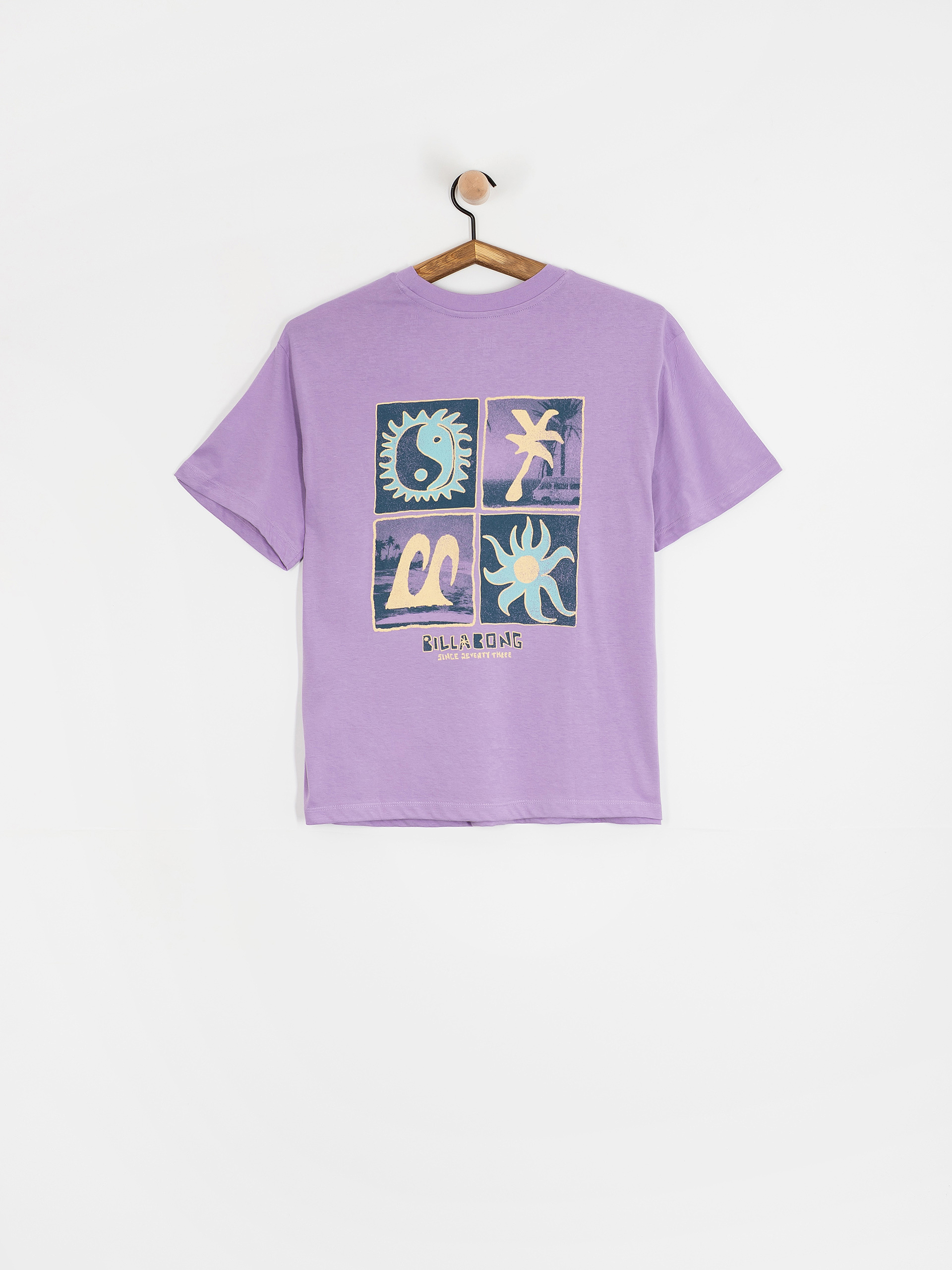 Tricou Billabong Mixing Vibes Wmn (light purple)