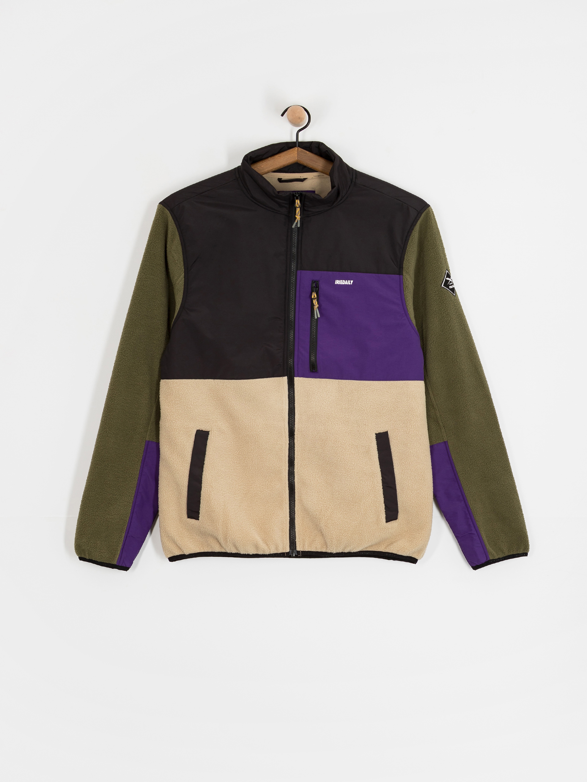 Geacă Iriedaily Auf Deck Fleece (deep purple)