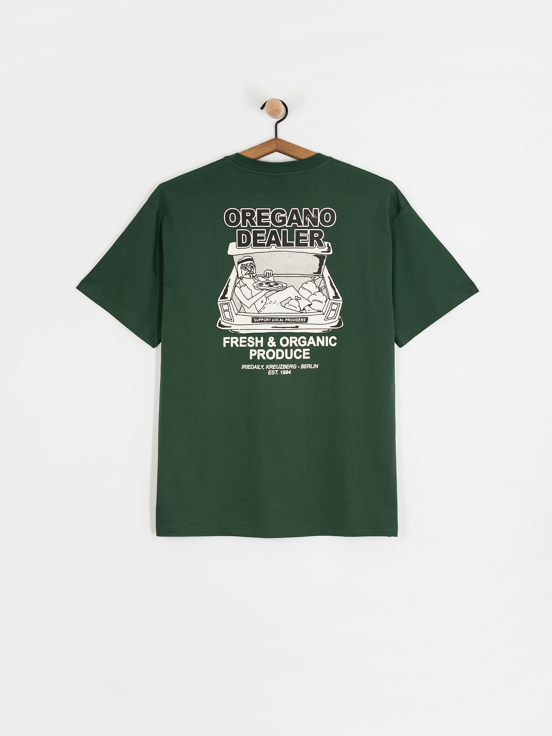 Tricou Iriedaily Oregano Dealer (bottle green)