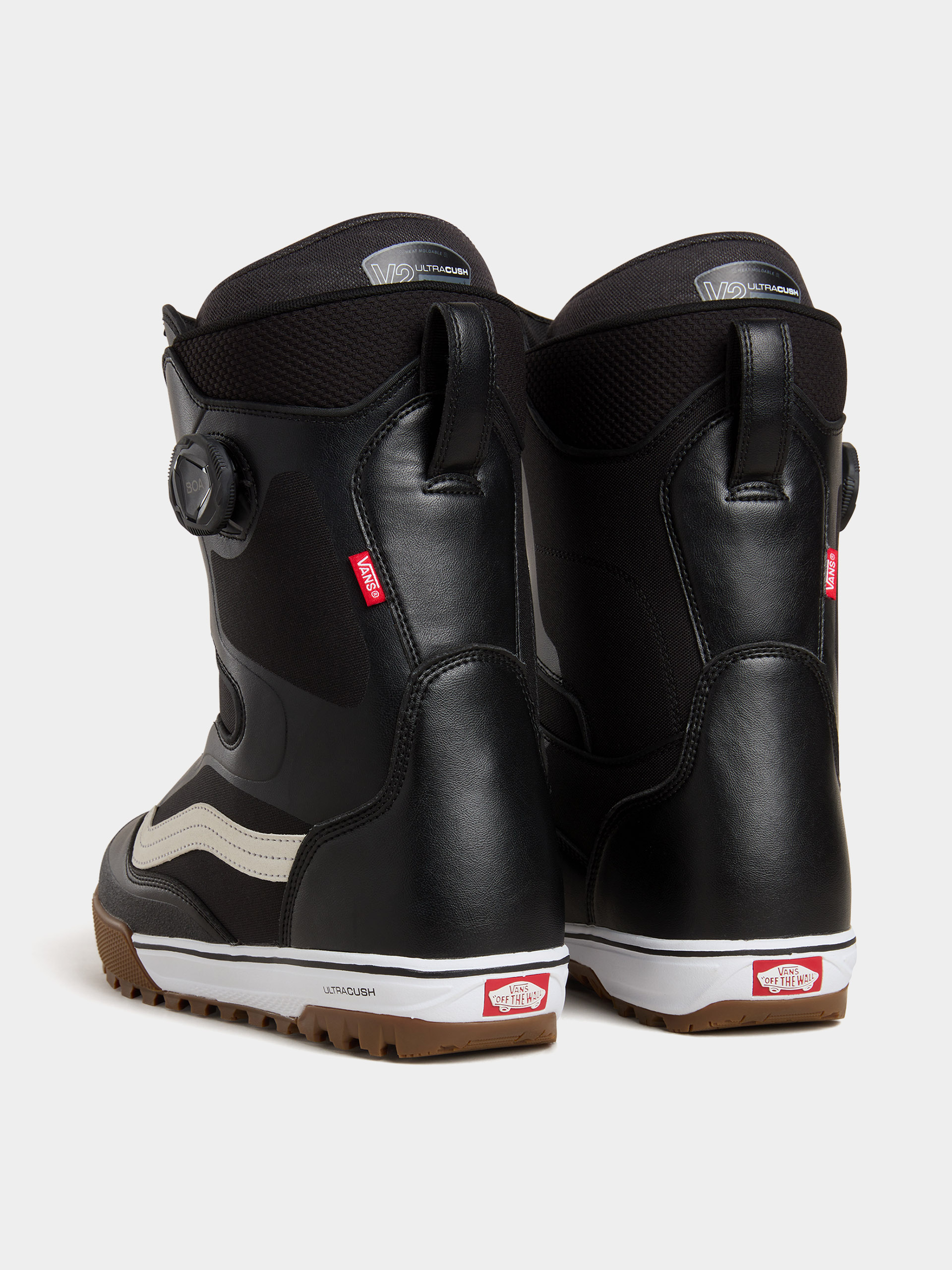 Pentru bărbați Încălțăminte pentru snowboard Vans Aura Pro (black/white)