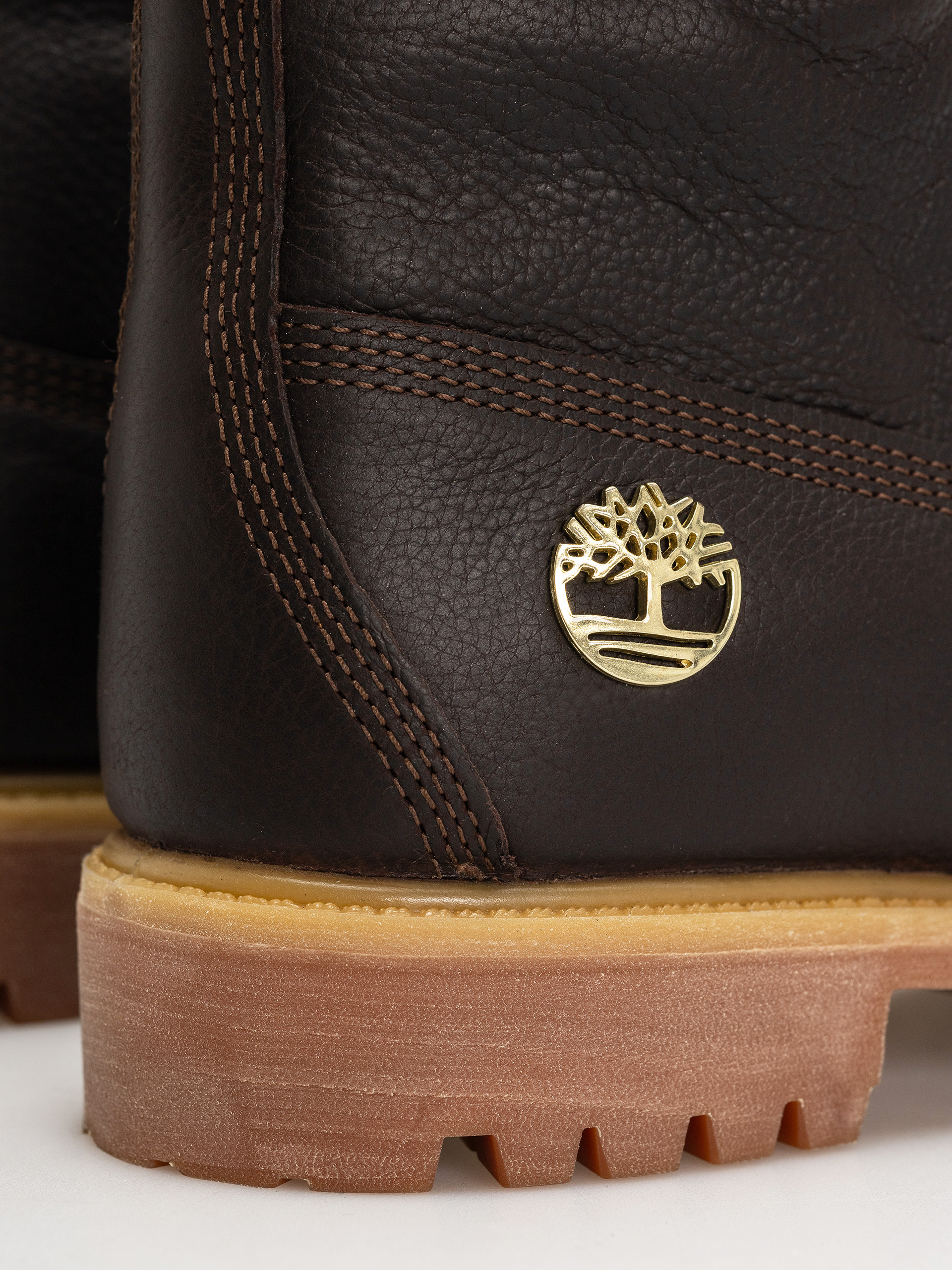 Pantofi de iarnă Timberland Premium 6 Inch (dk brown full grain w blk)