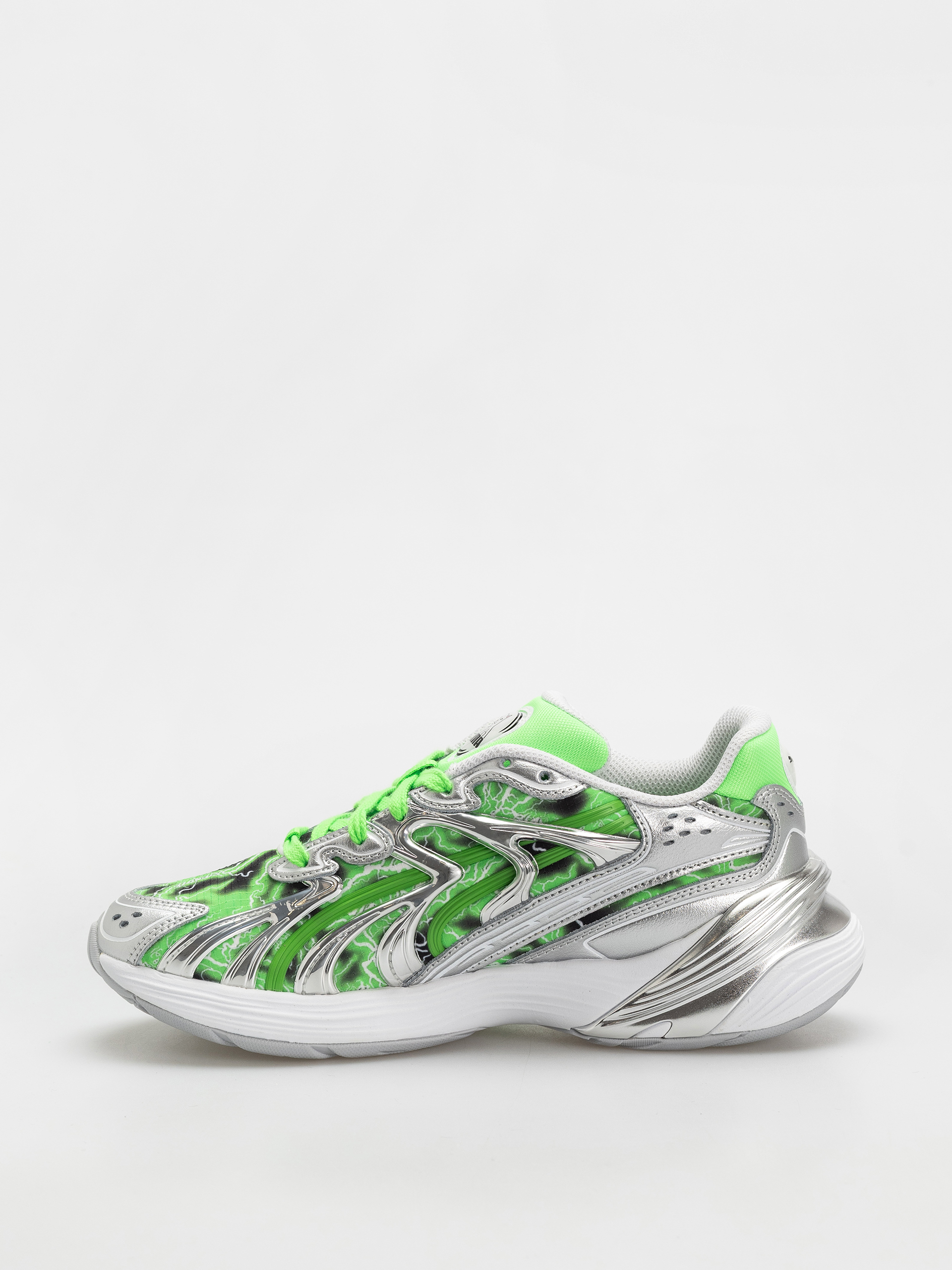 Pantofi Puma X RipNDip Inverse (puma silver/fluro green pes)