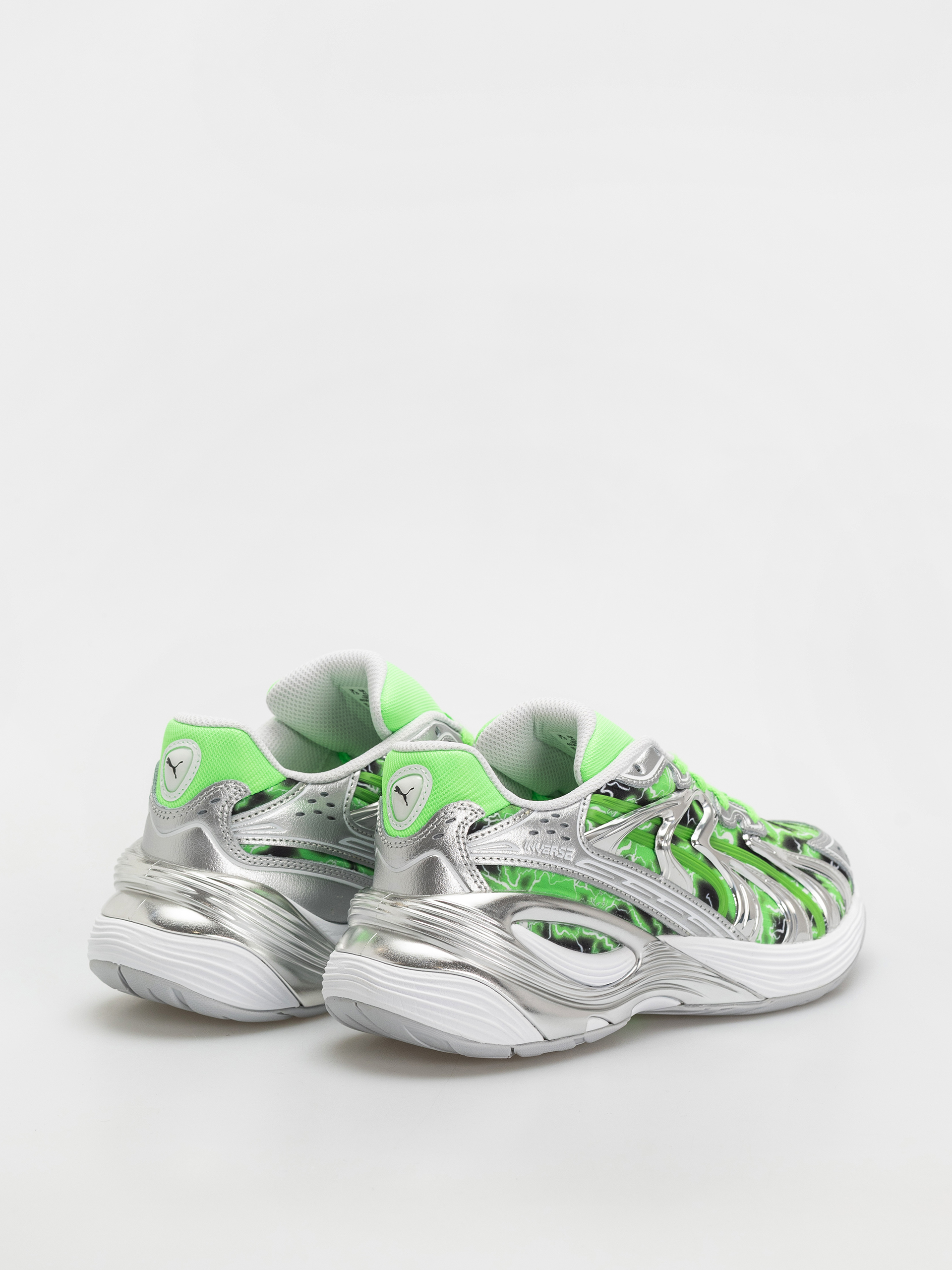 Pantofi Puma X RipNDip Inverse (puma silver/fluro green pes)
