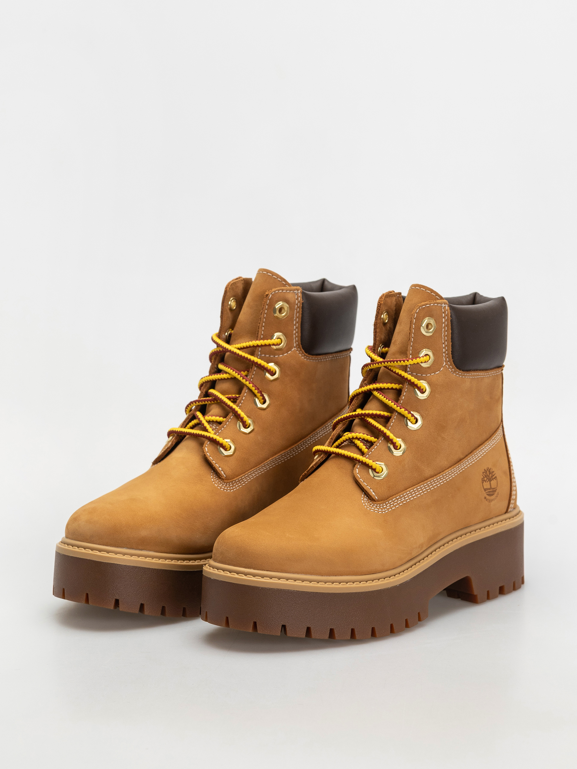 Pantofi de iarnă Timberland Stone Street 6In Wp Wmn (wheat)