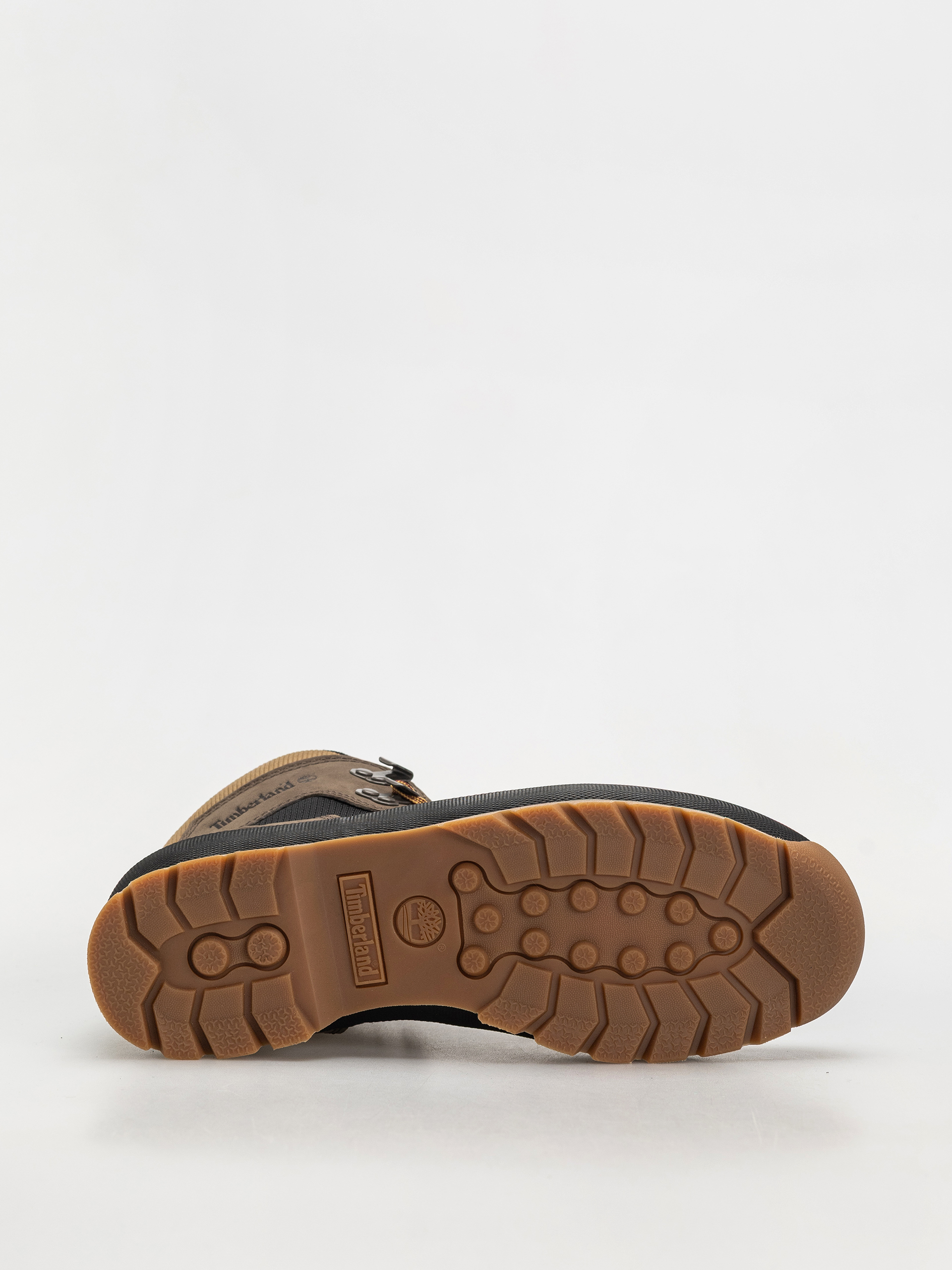 Pantofi Timberland zimowe Euro Hiker (dark brown nubuck w black)