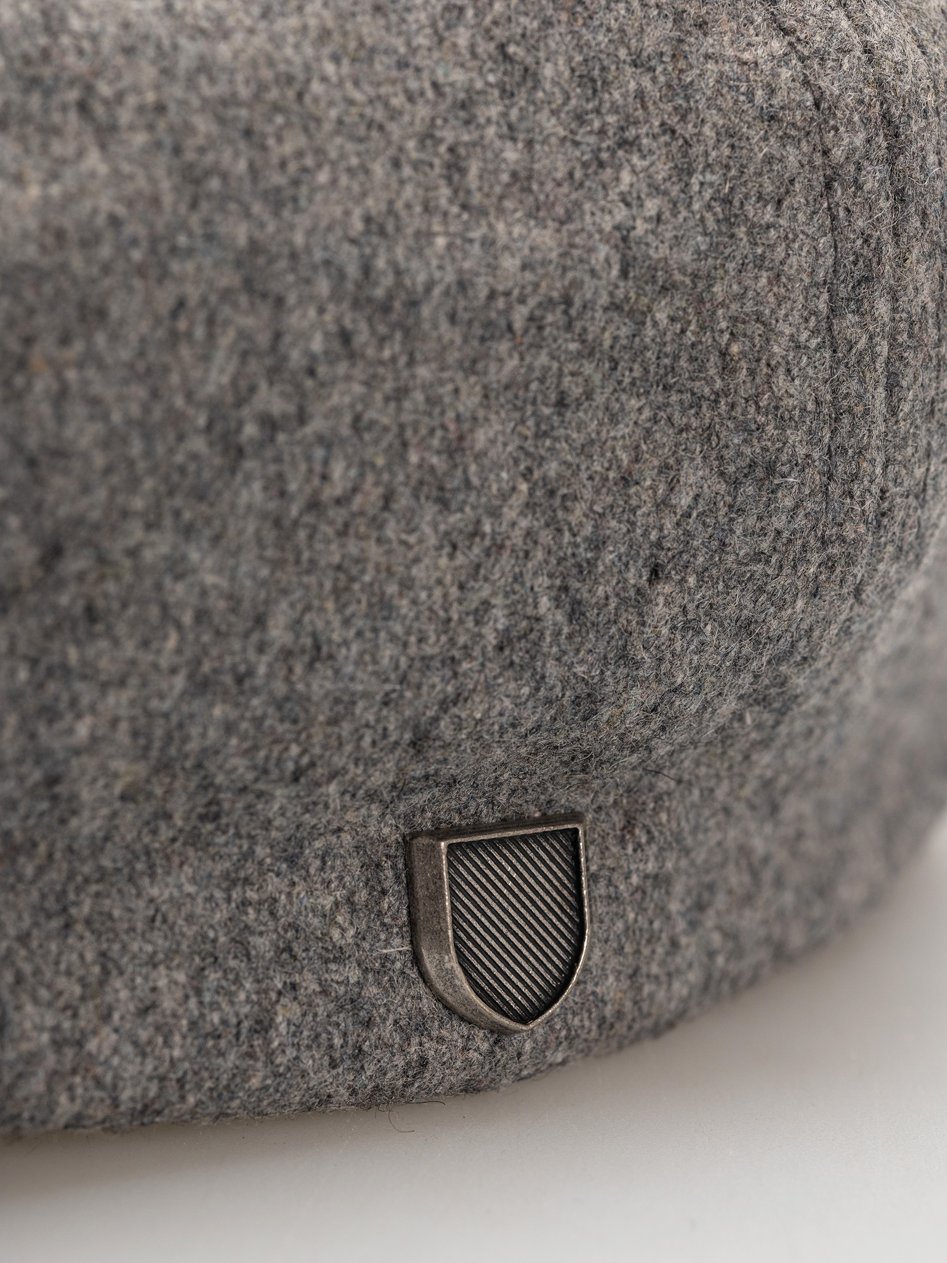 Pălărie cu cozoroc Brixton Brood Flannel Snap Cap (dark heather grey/washed navy)