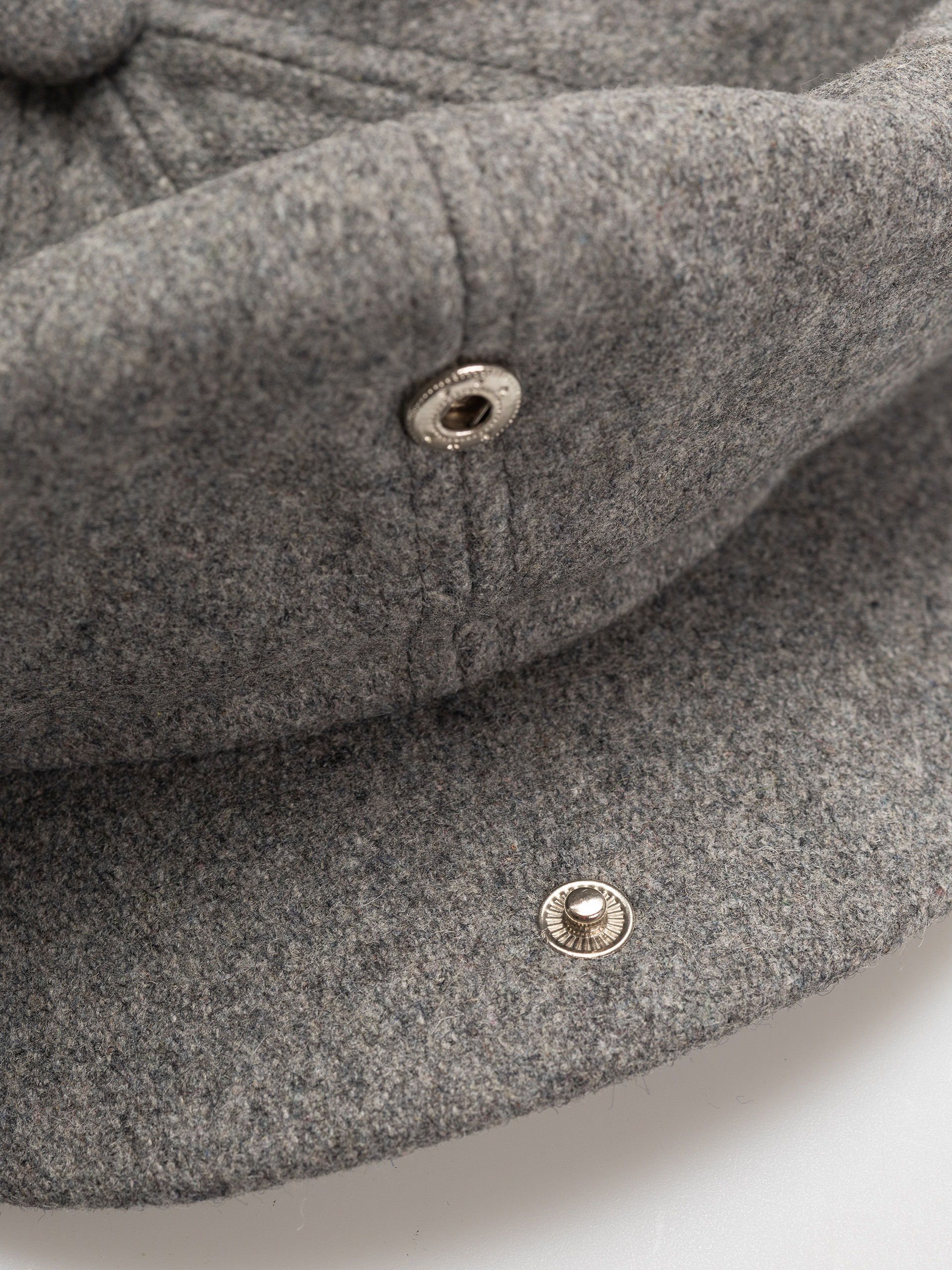 Pălărie cu cozoroc Brixton Brood Flannel Snap Cap (dark heather grey/washed navy)