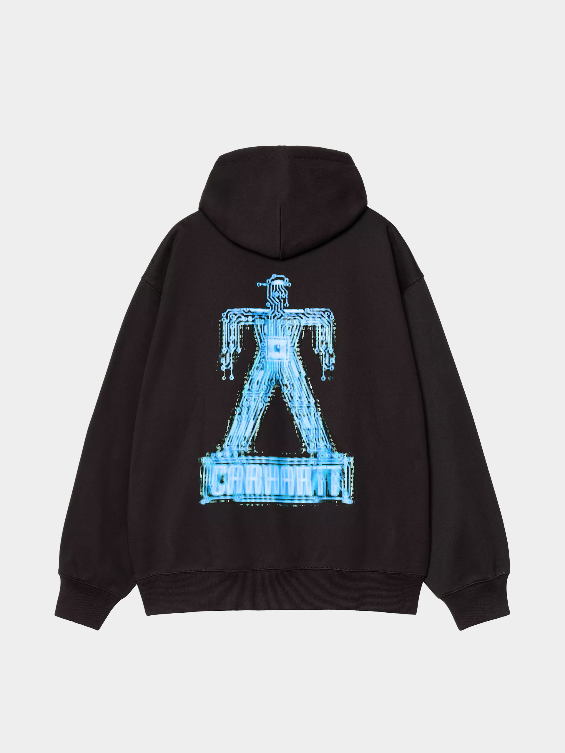 Hanorac cu glugă Carhartt WIP Electric Boogie HD (black)