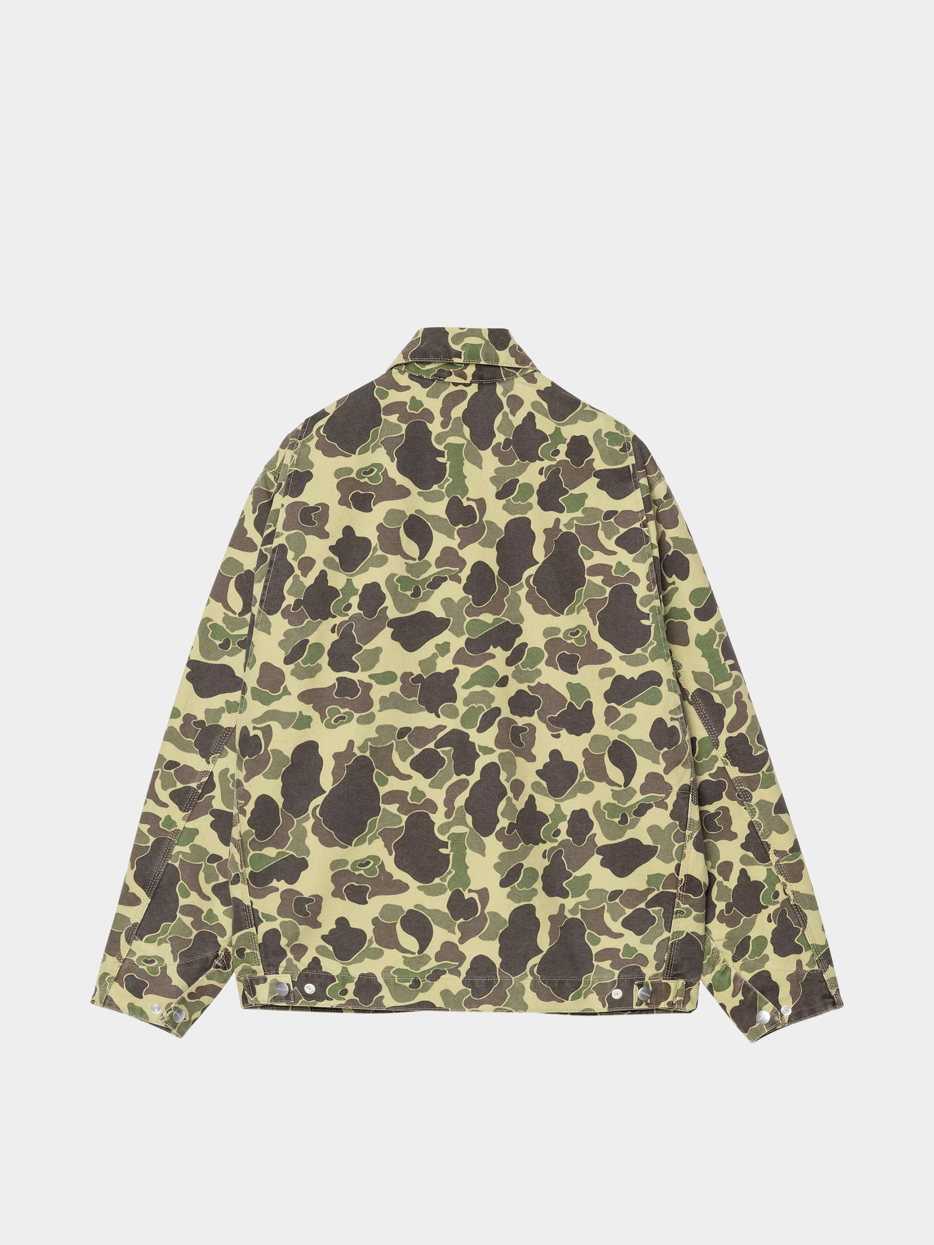 Geacă Carhartt WIP Duck Detroit (camo duck/green/stone washed)