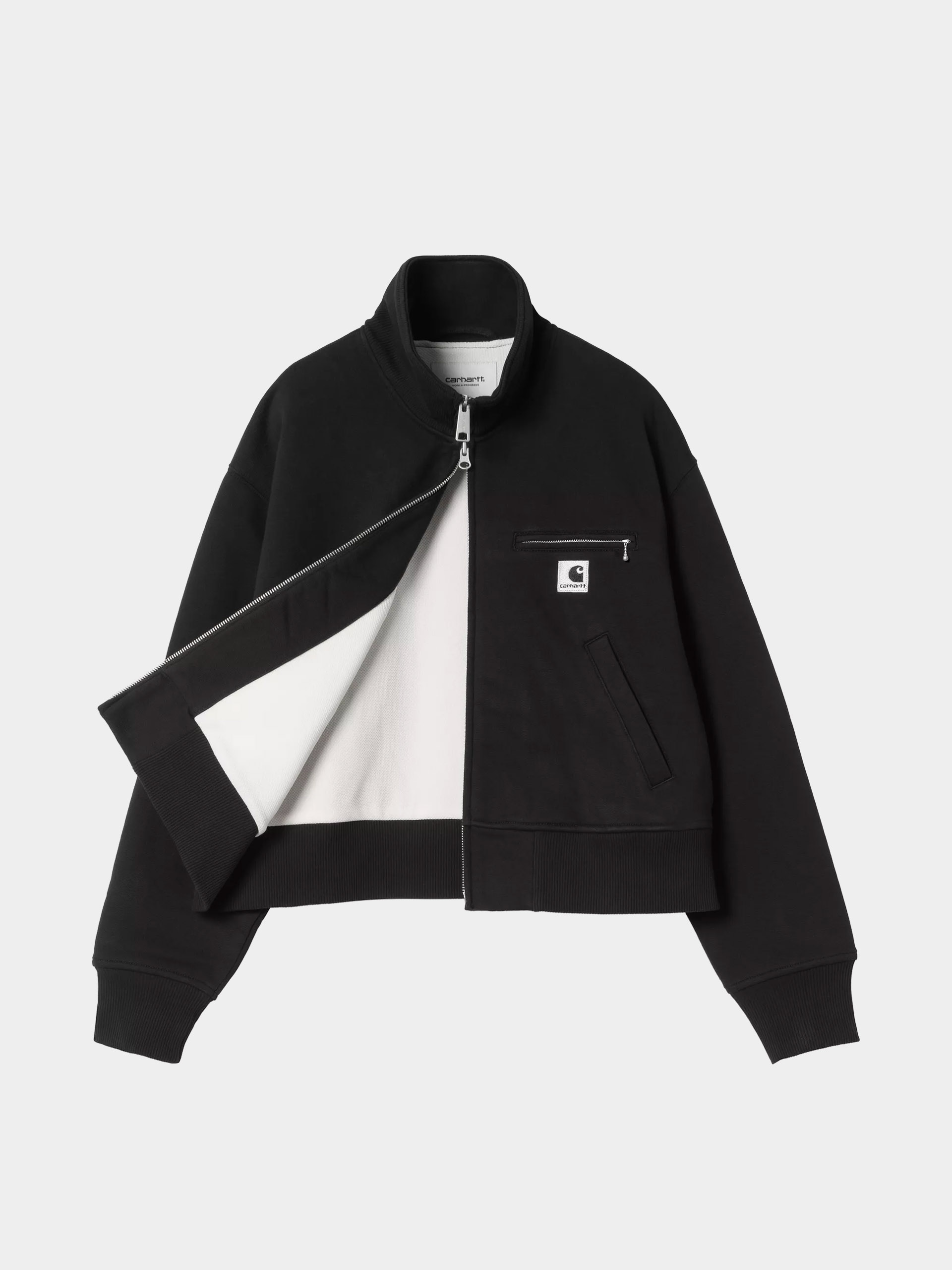 Geacă Carhartt WIP Detroit Wmn (black/stone washed)