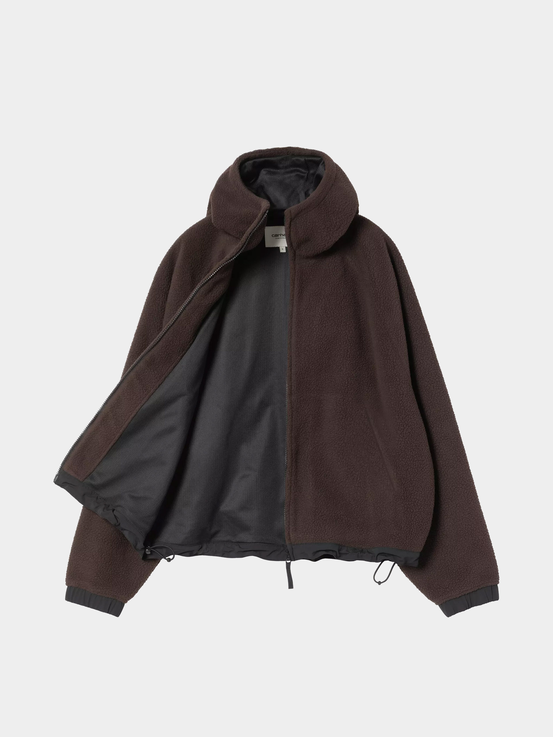 Pentru femei Hanorac din fleece Carhartt WIP Helix (palisander/black)