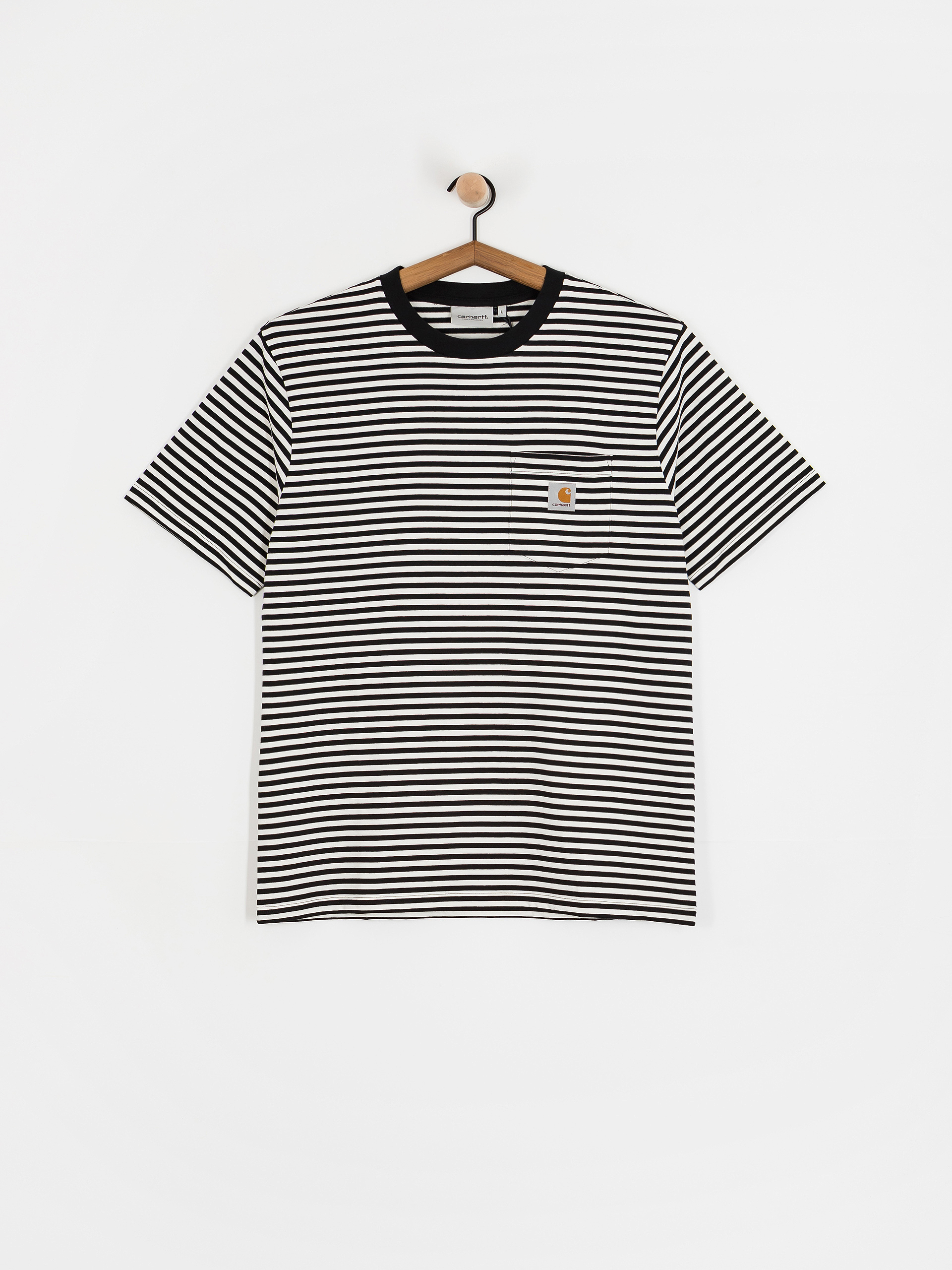 Tricou Carhartt WIP Verner Pocket (verner stripe/black/wax)