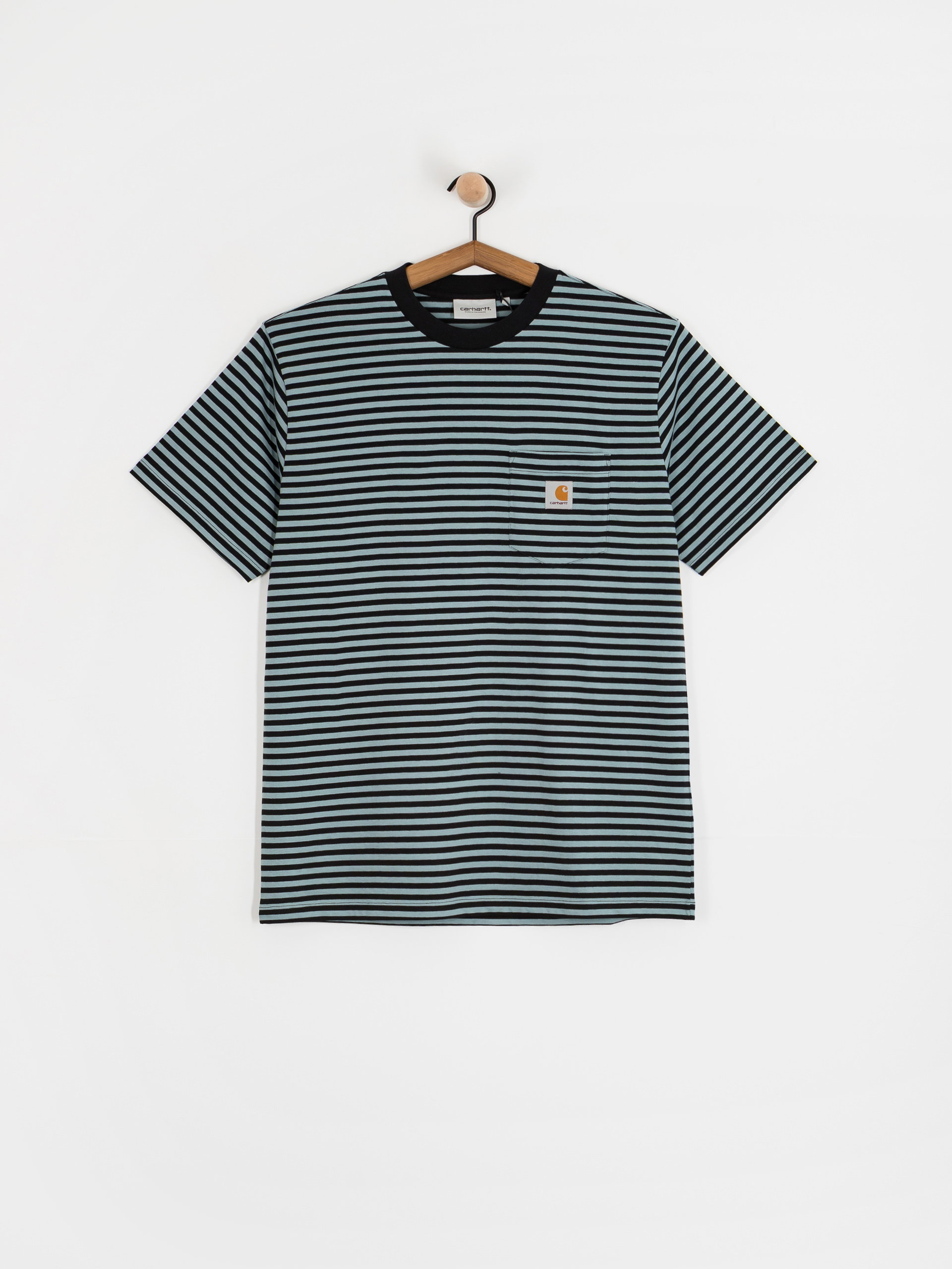 Tricou Carhartt WIP Verner Pocket (verner stripe/black/citadel)