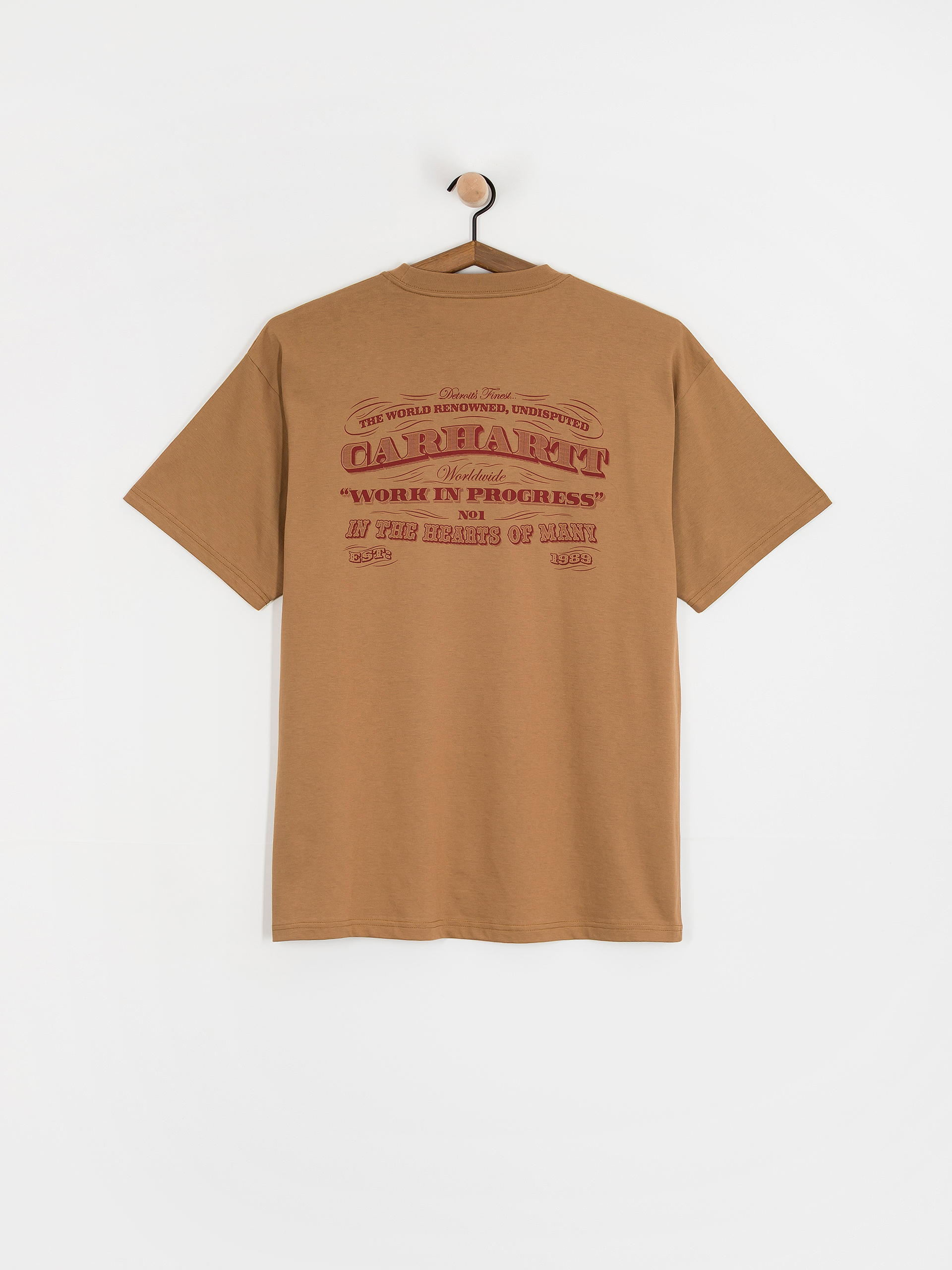 Tricou Carhartt WIP 3 One 3 (peanut)
