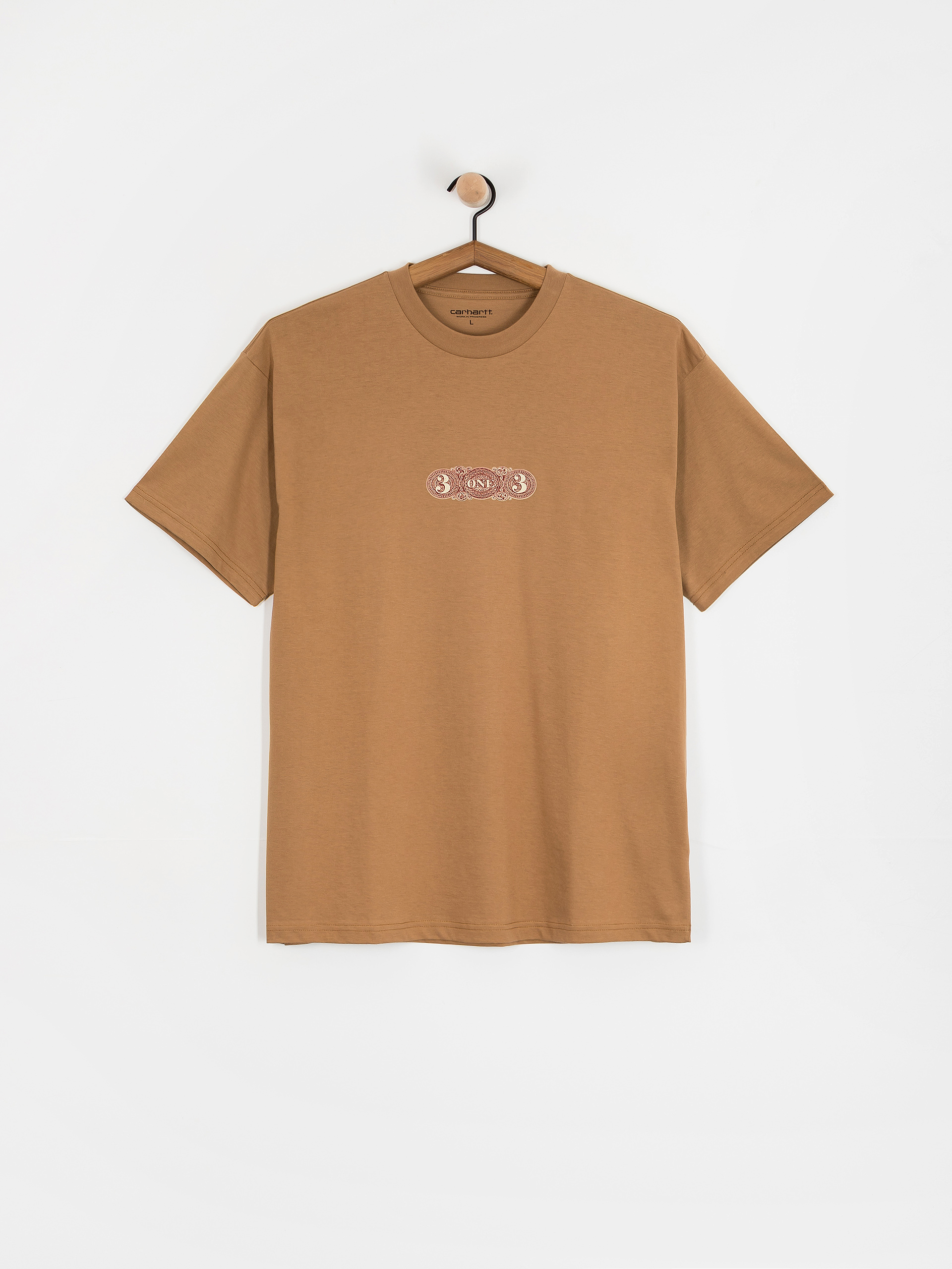 Tricou Carhartt WIP 3 One 3 (peanut)