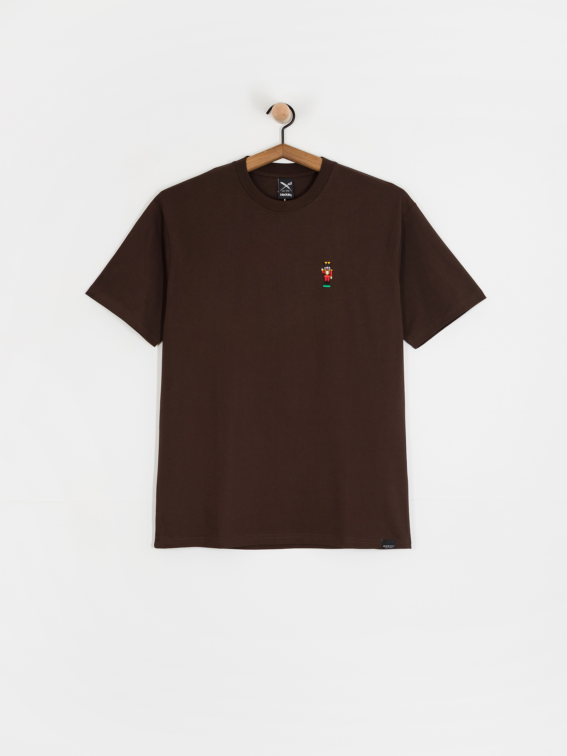 Tricou Iriedaily Nutcrax Emb (dark coffee)