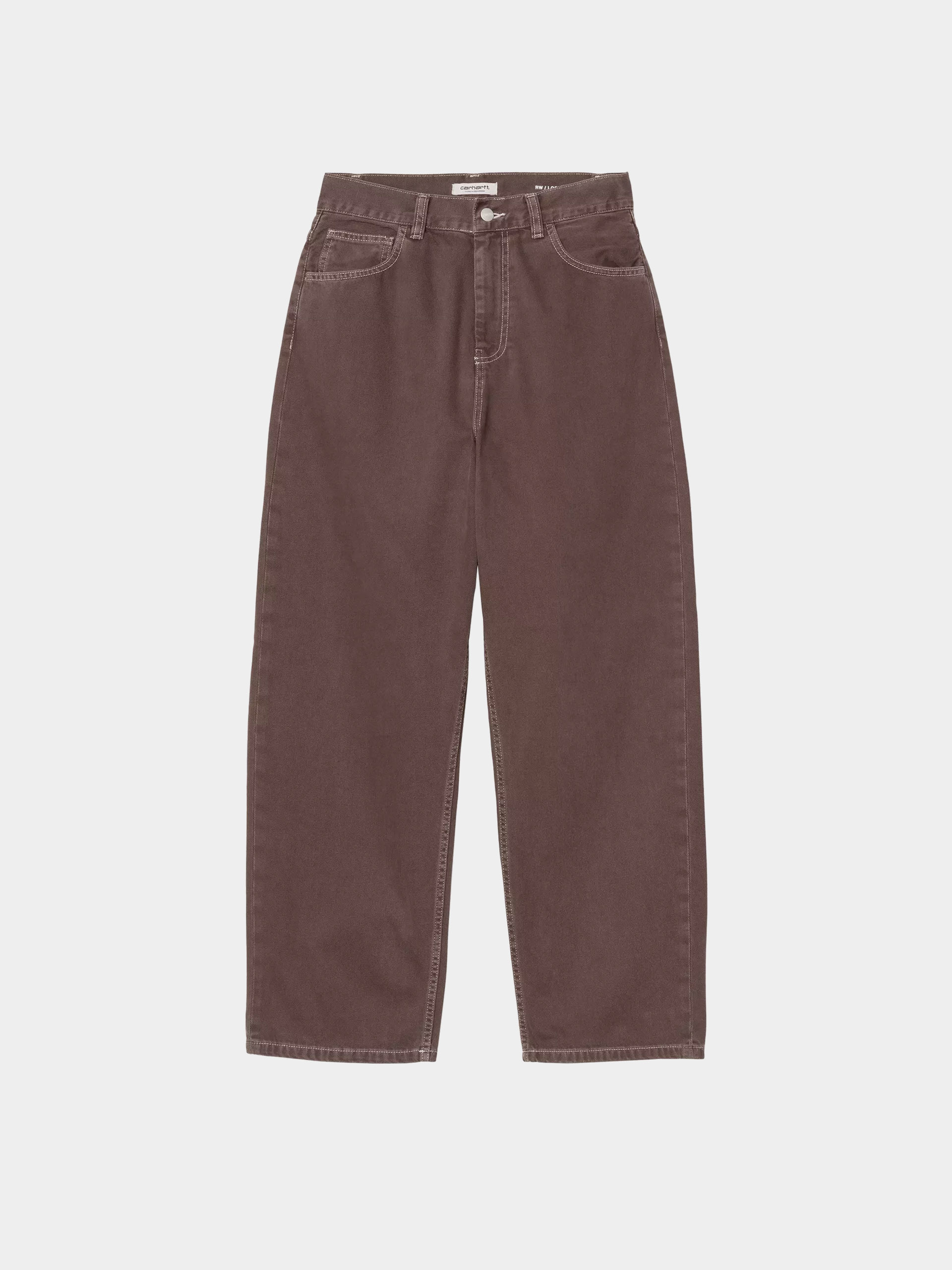 Pantaloni Carhartt WIP Brandon Wmn (palisander/stone dyed)