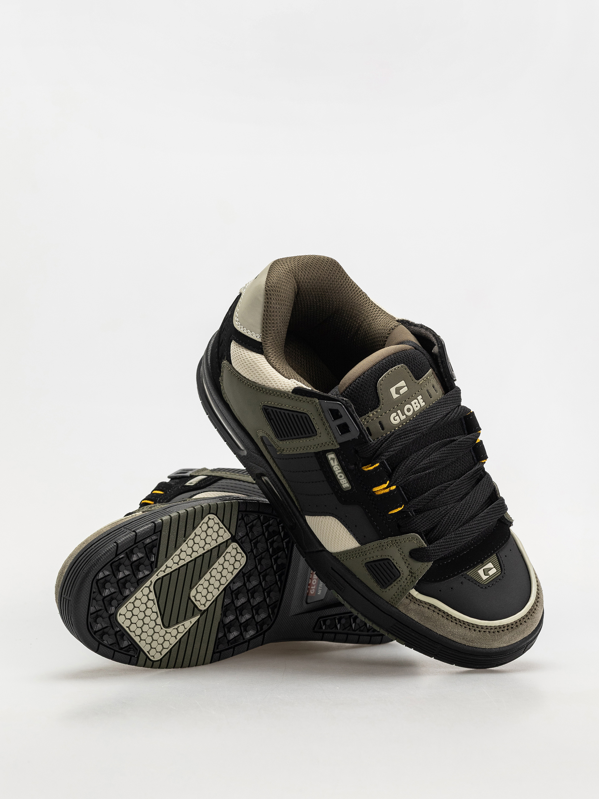 Pantofi Globe Sabre (black/army)