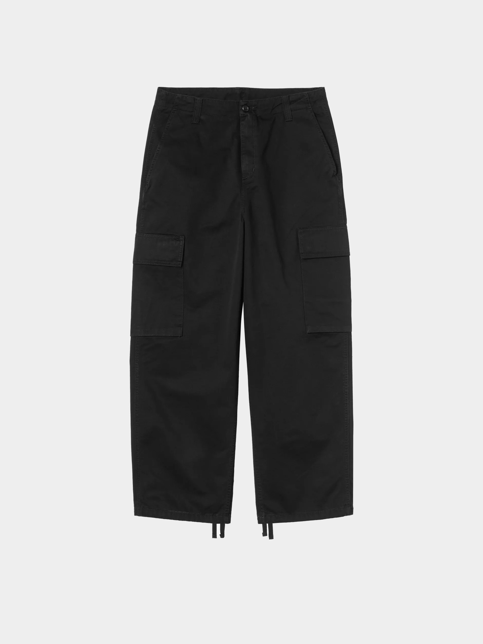 Pantaloni Carhartt WIP Kade Cargo (black/stone washed)