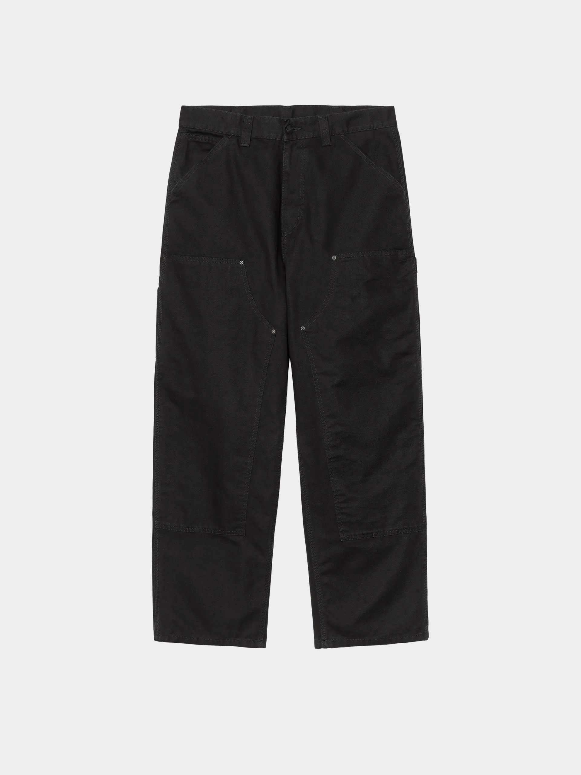 Pantaloni Carhartt WIP OG Double Knee (black/stone washed)